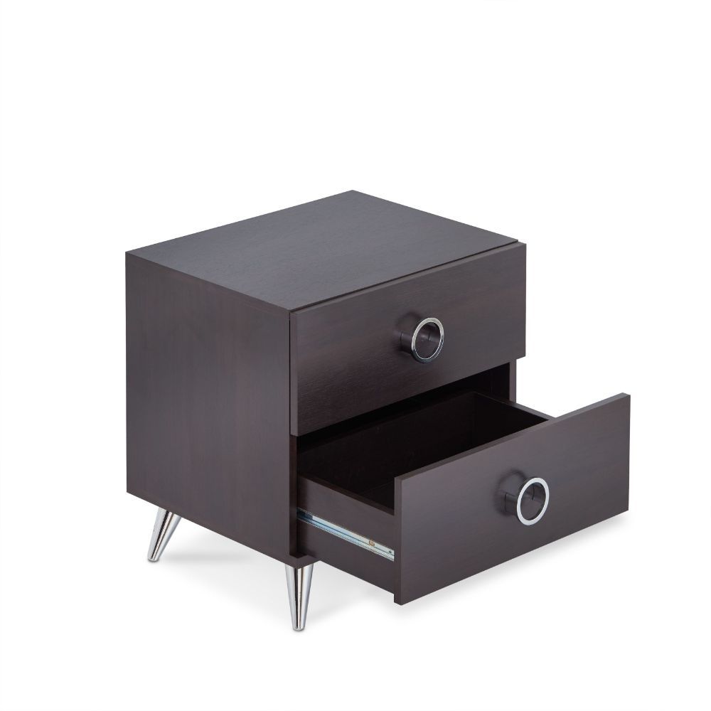 Elms - Accent Table - Espresso, dark brown, view 2