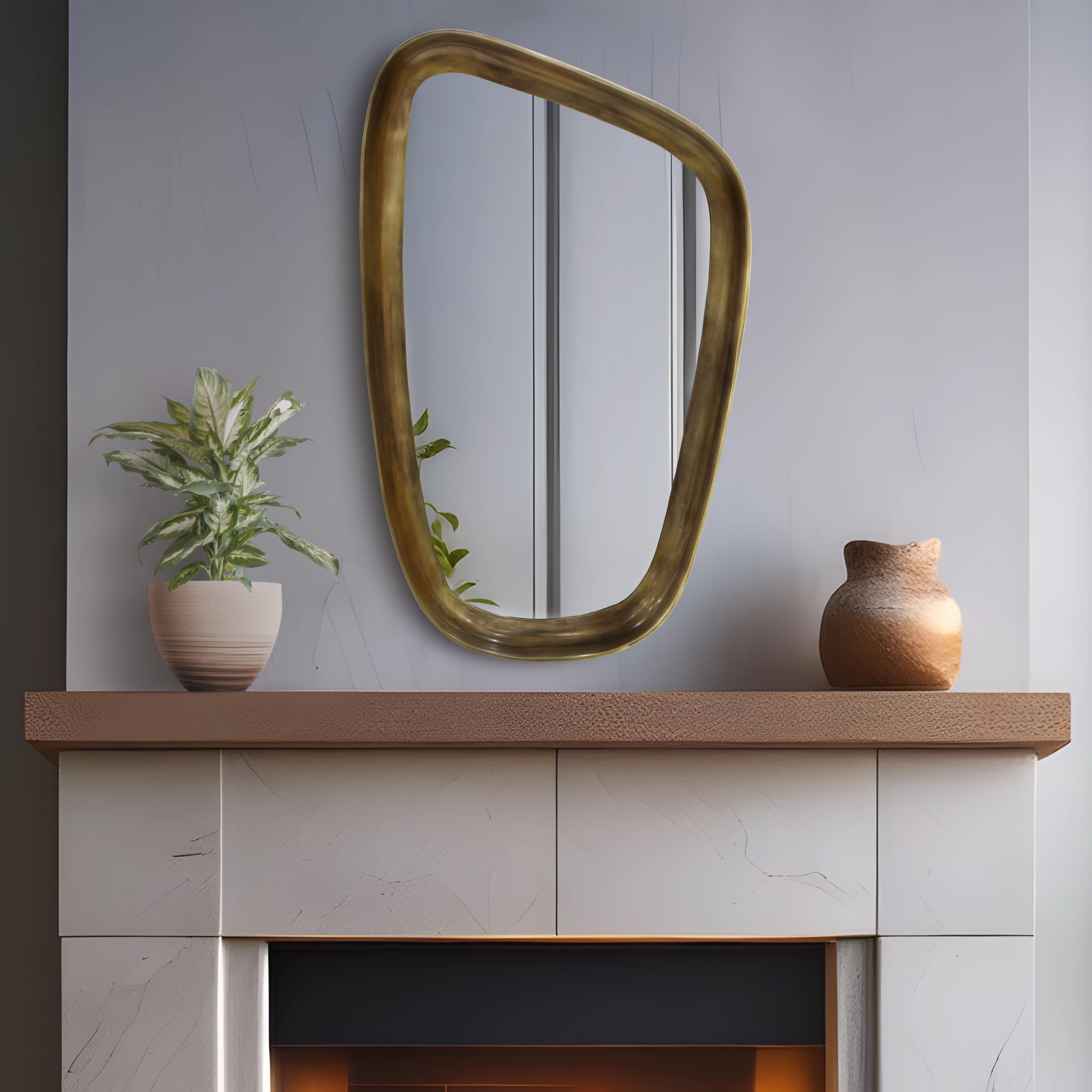 Auberge - Mirror - Brass