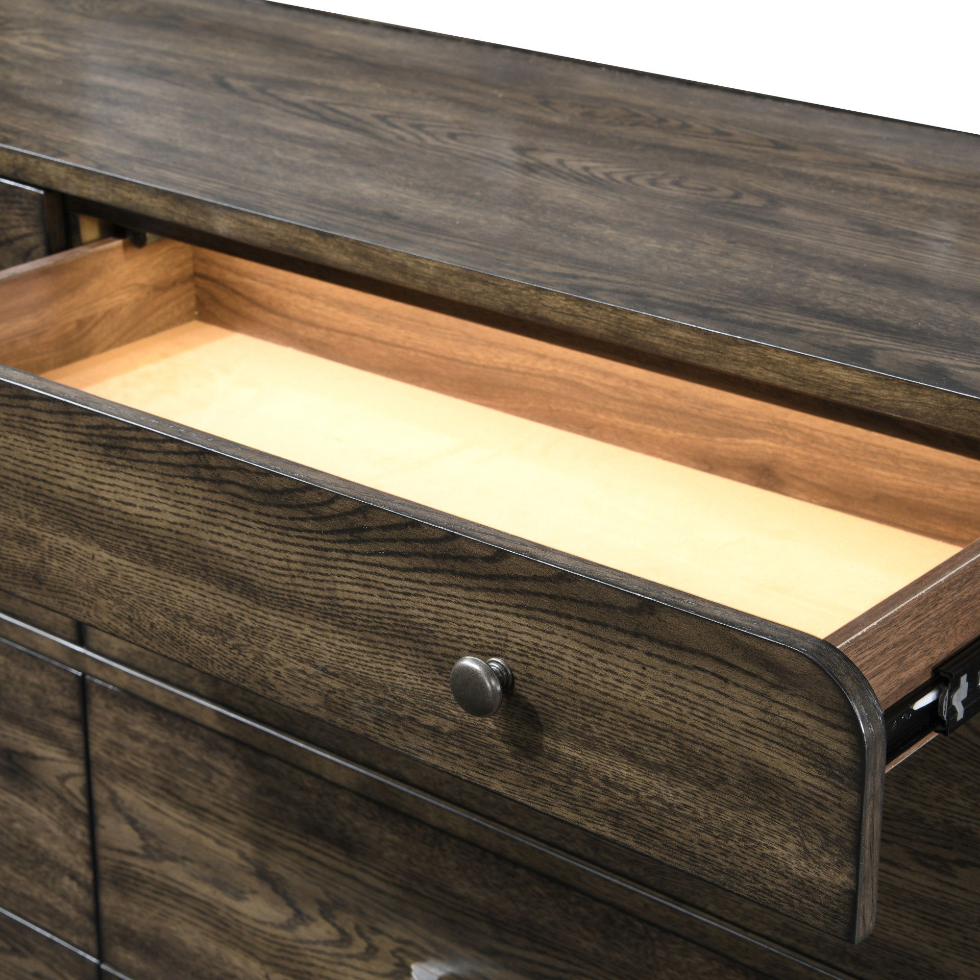 Rex - Dresser - Walnut, dark brown, view 5