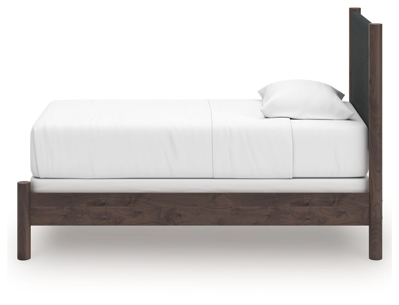Ashley Furniture Pamytta - Twin Upholstered Panel Bed - Brown - Image 8