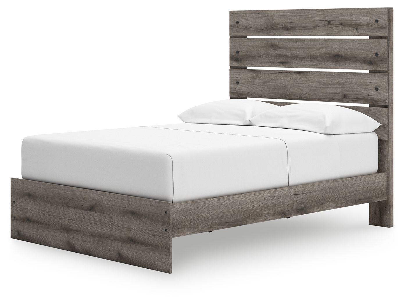 Ashley Furniture Graystorm - Full Panel Storage Bed - Brown Gray - Image 5