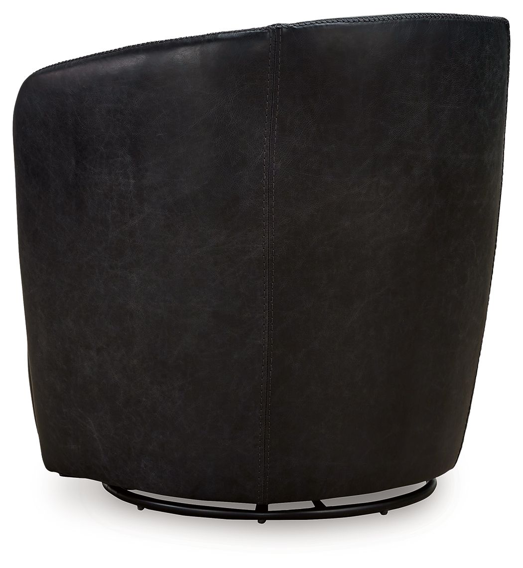 Ashley Furniture Kierreys - Swivel Chair - Midnight - Image 5