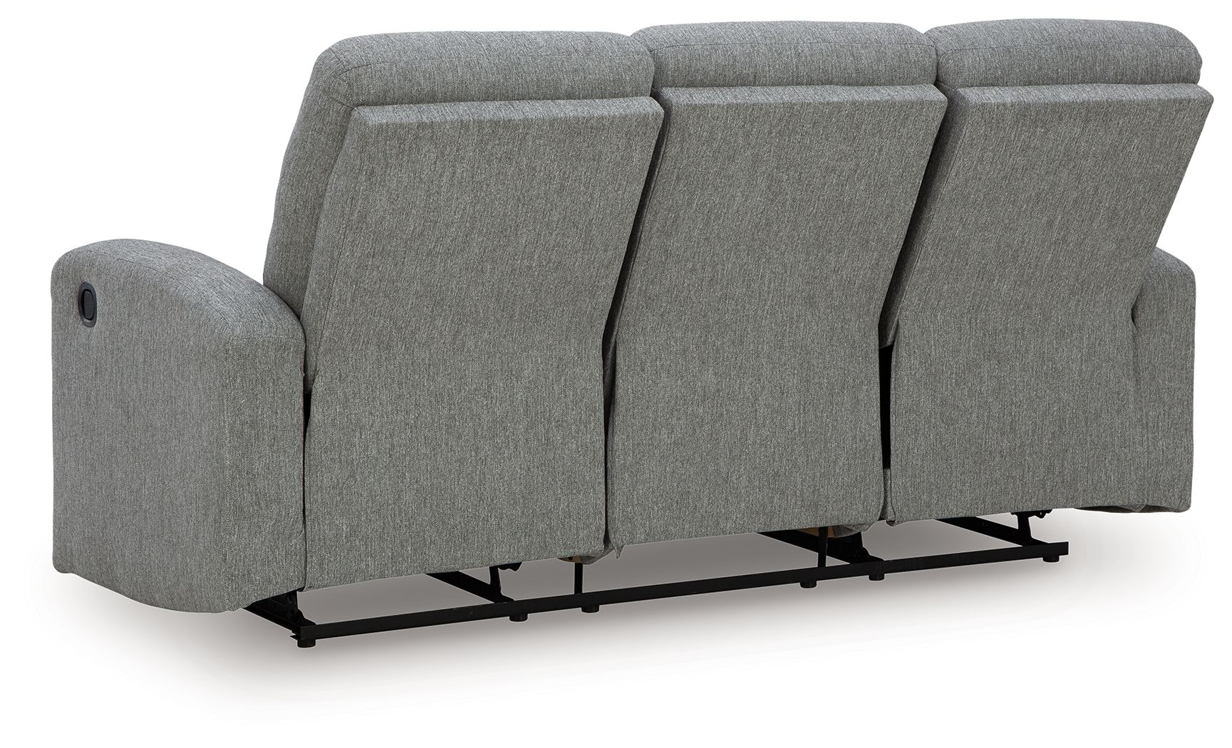 Ashley Furniture Gauntlet - Reclining Sofa - Sterling - Image 6