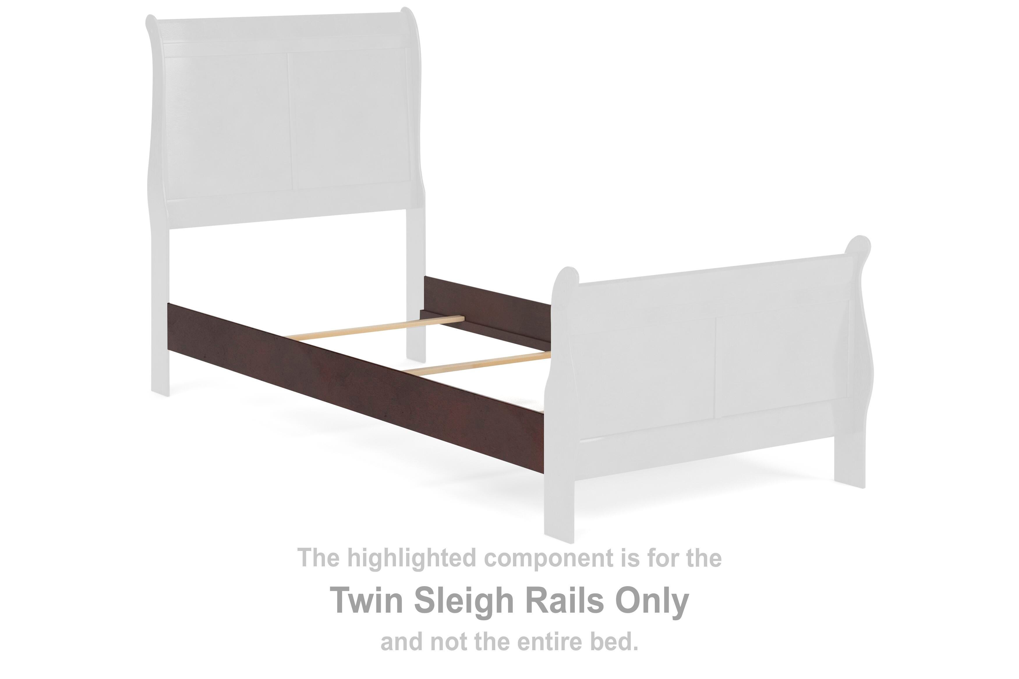 Alisdair – Twin Sleigh Rails – Reddish Brown