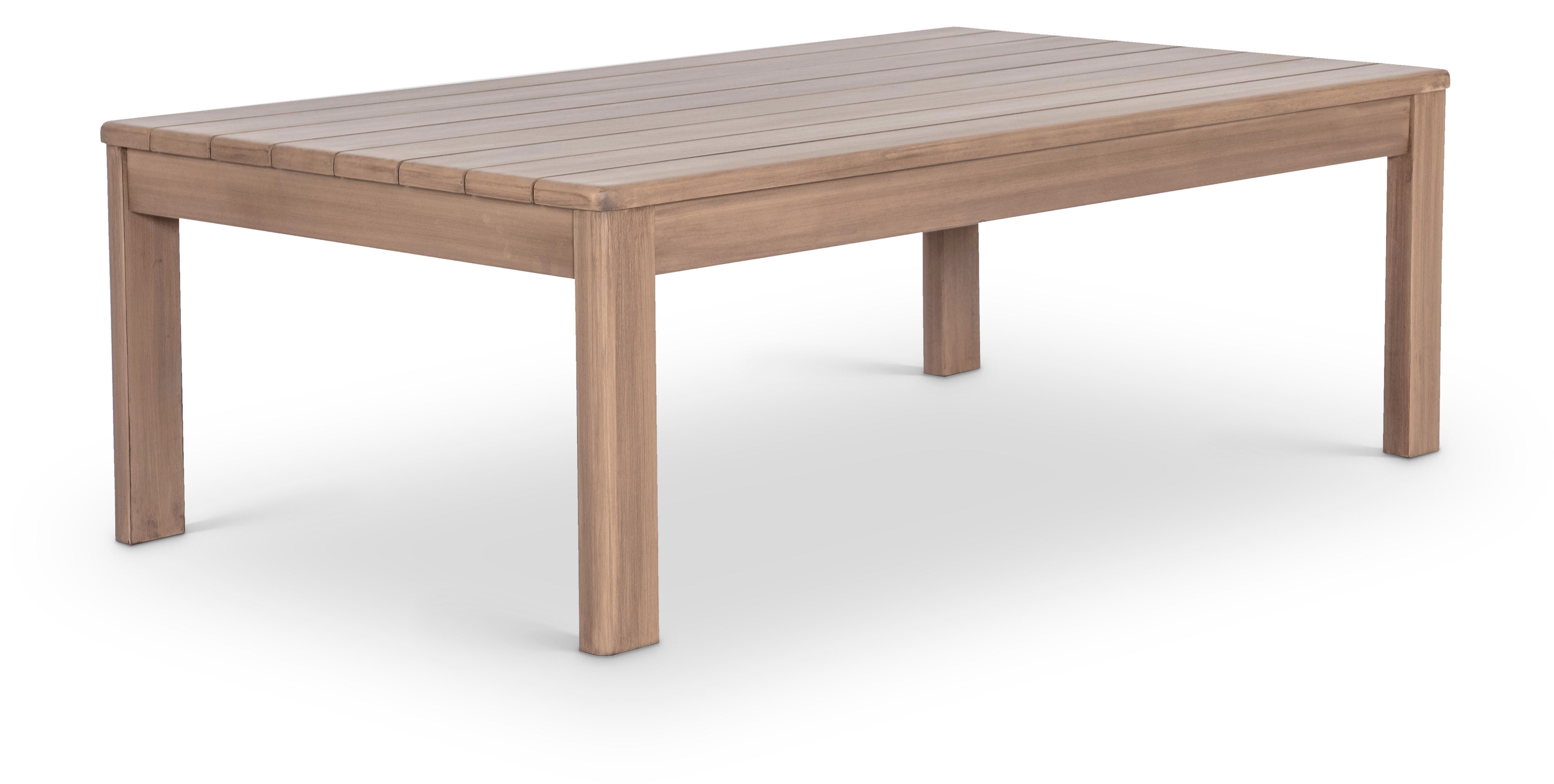 Newport - Acacia Wood Outdoor Patio Coffee Table - Natural