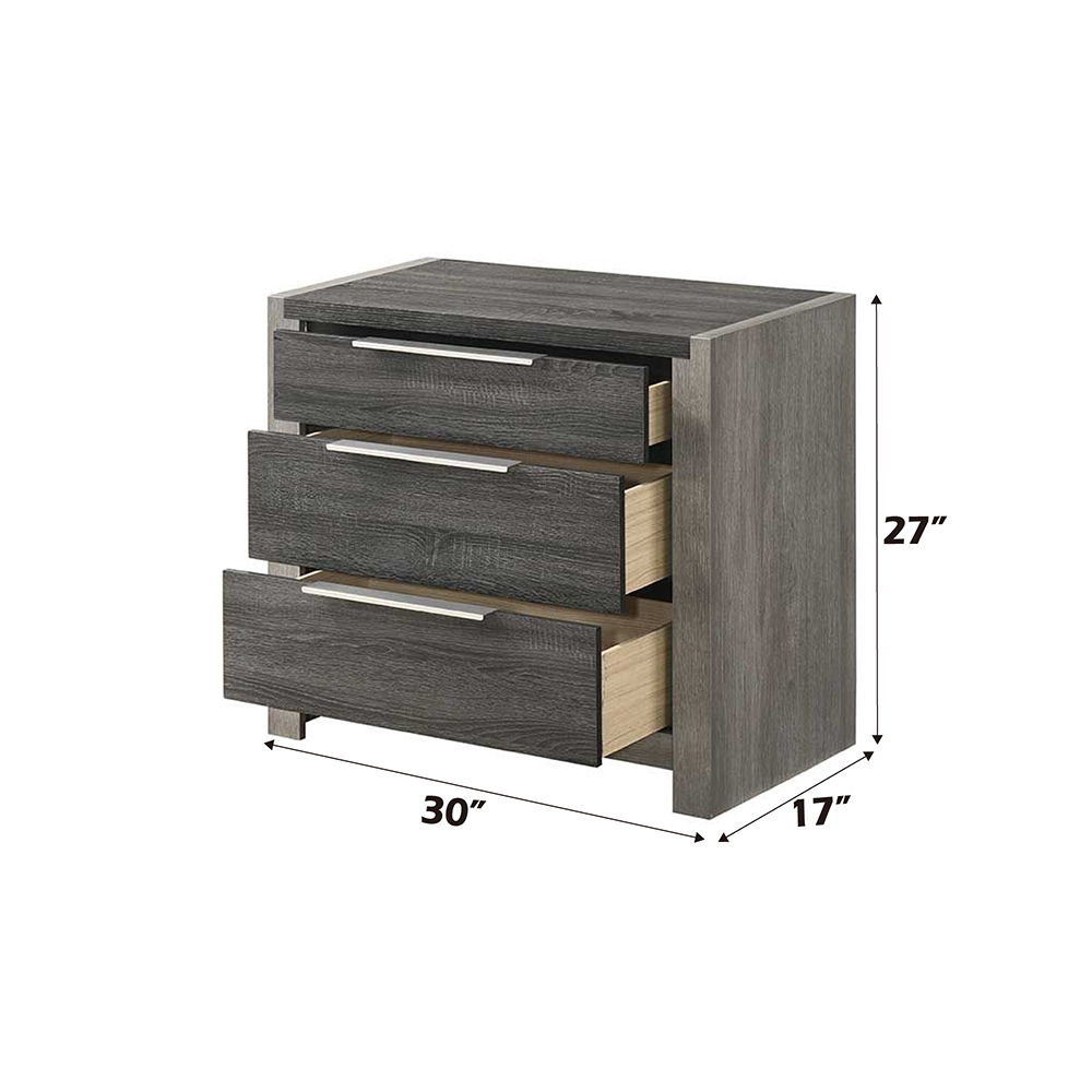 Jehoram - Nightstand - Gray, dark gray, view 4