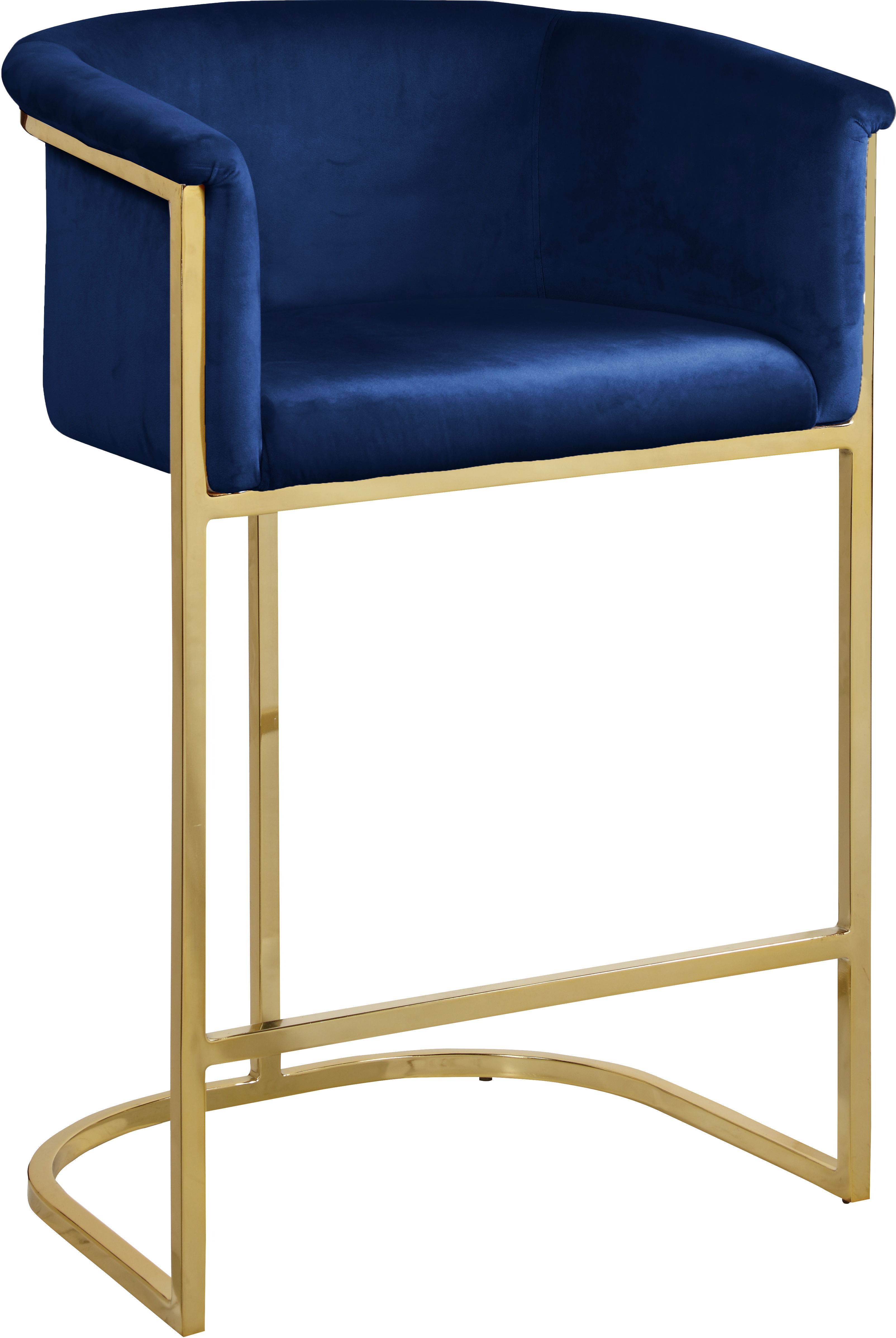Donatella - Stool - Navy