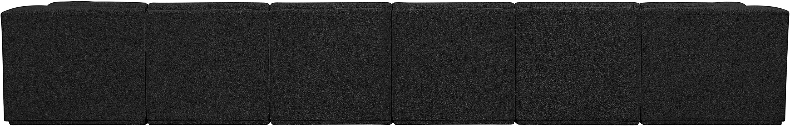 Ollie - 7 Piece Modular Sectional - Black