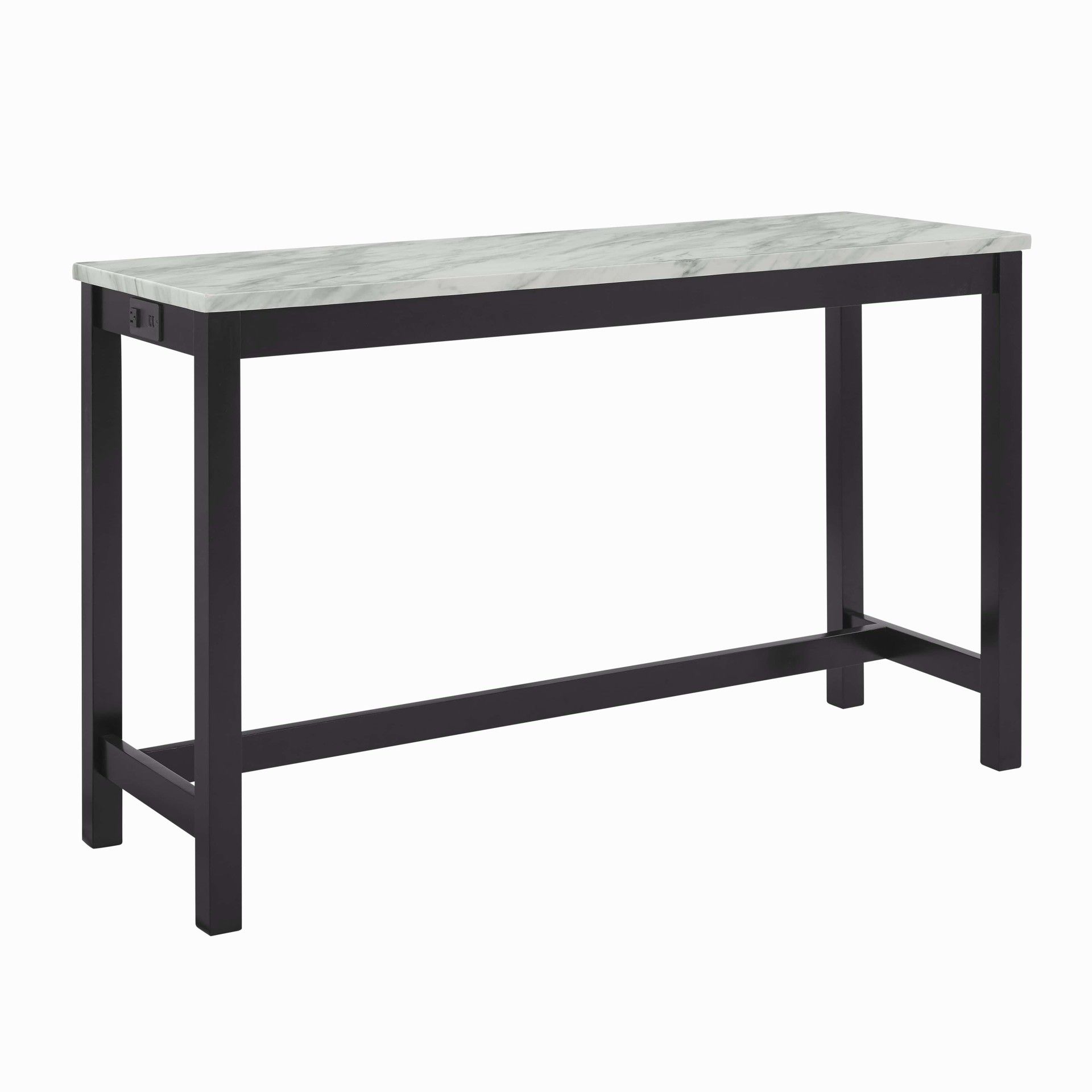 Celeste - 4 Piece Dining Set (Theater Bar Table & 3 Stools) - Black