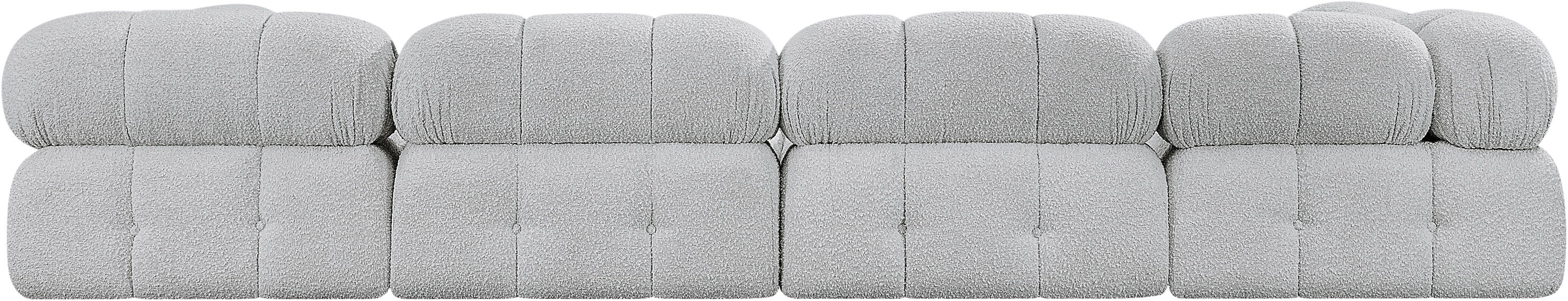 Ames - 4 Piece Modular Sofa - Gray