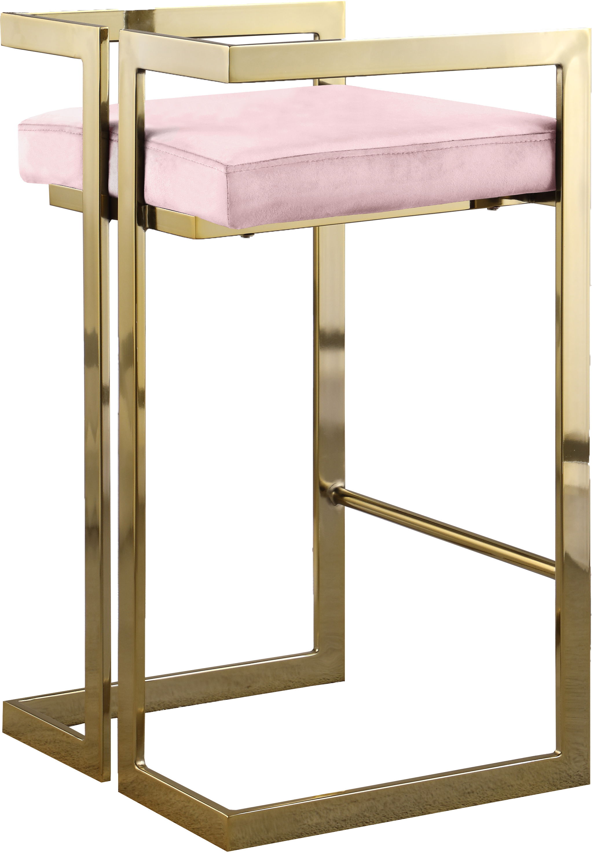 Ezra - Stool (Set of 2) - Pink