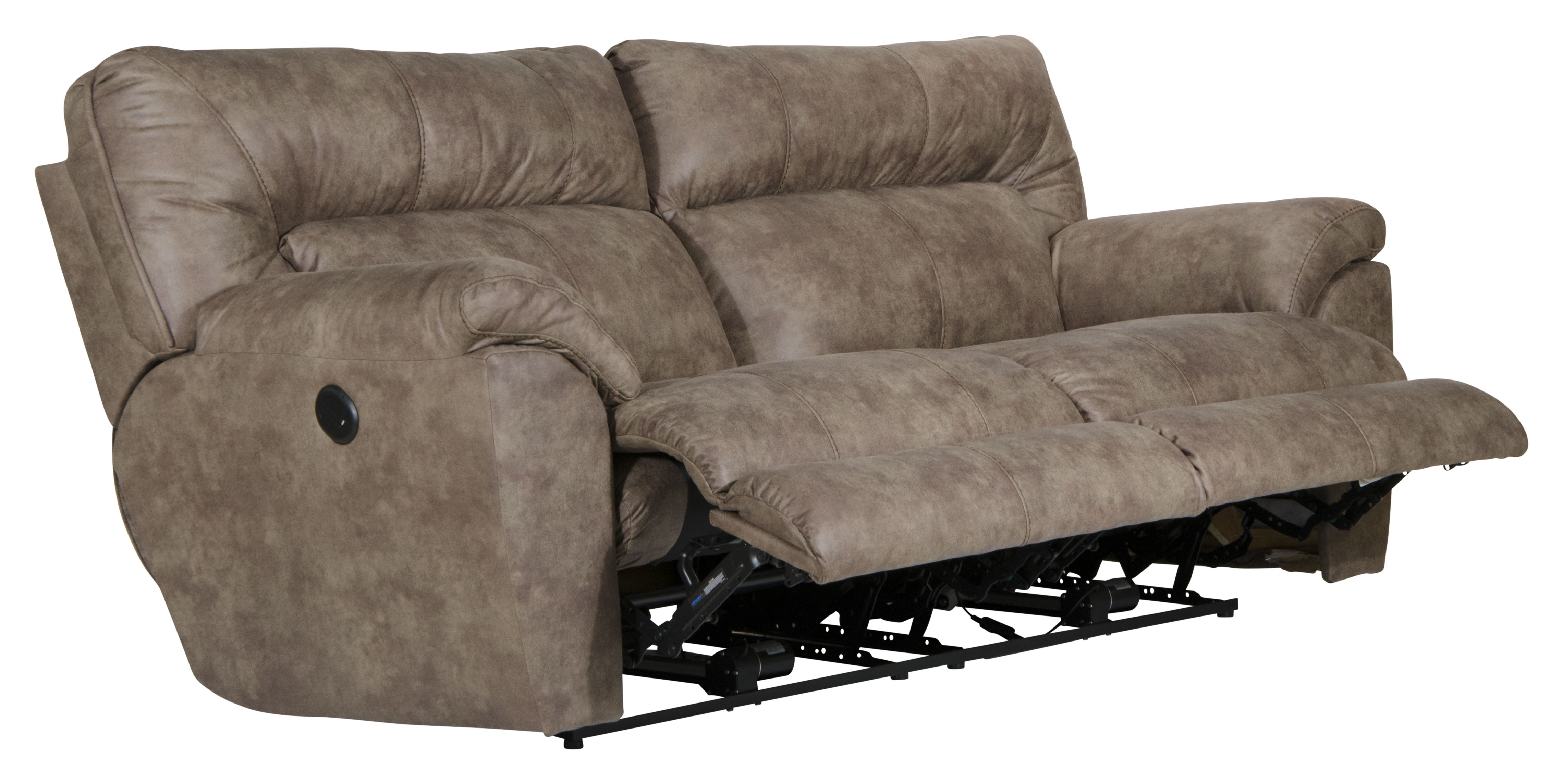 Hollins - 88" Power Reclining Sofa - Coffee