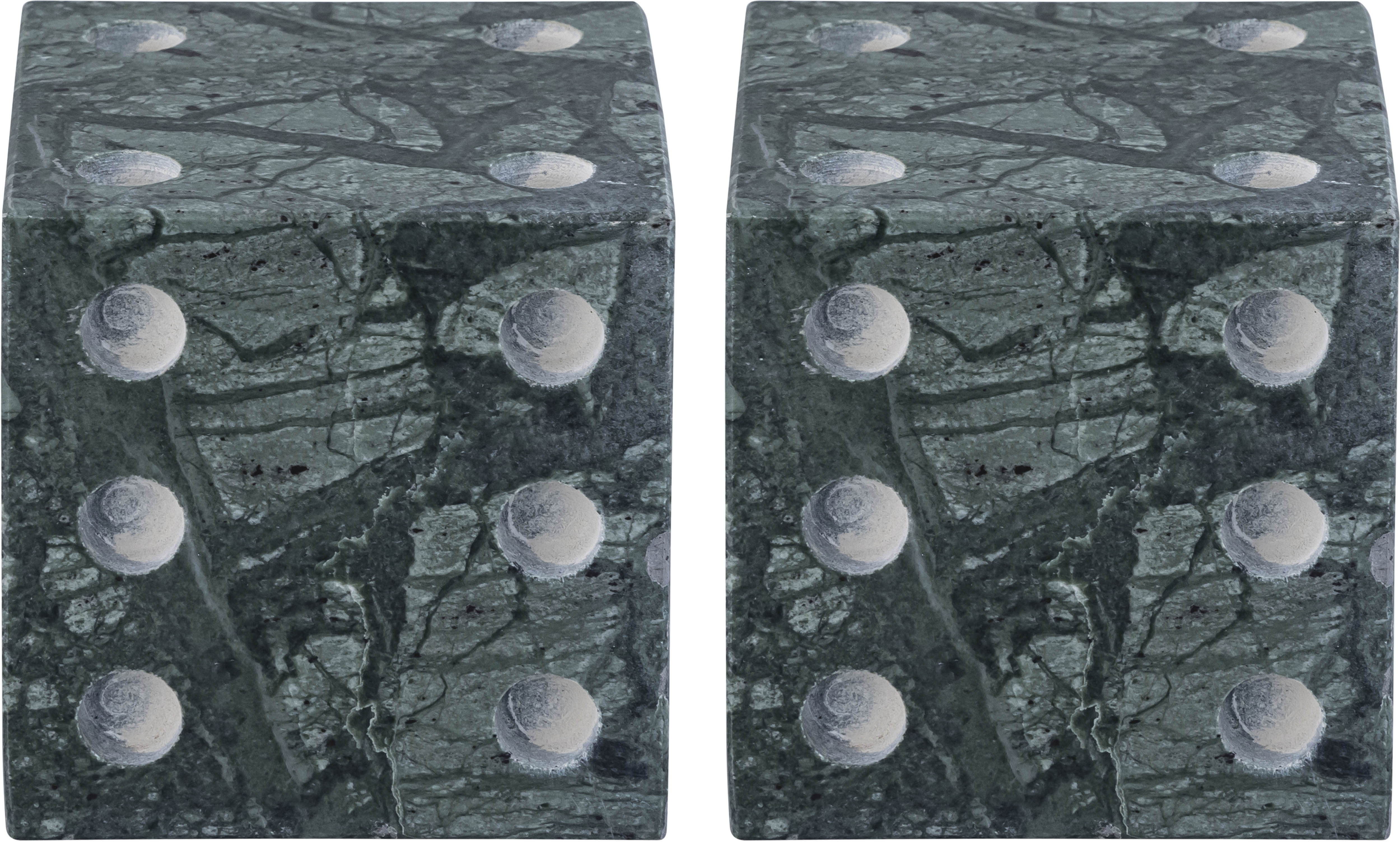 Dice - Marble Decorative - Green