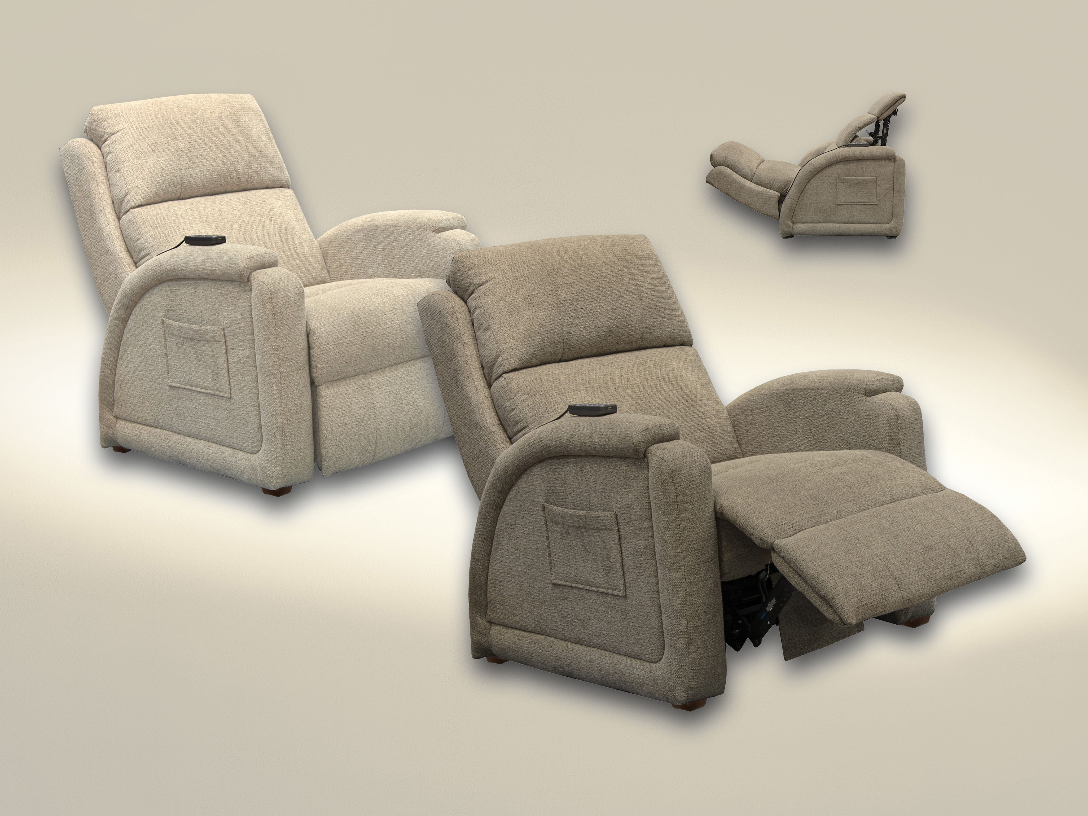 Nirvana - Power Headrest Power Lay Flat Recliner With Lumbar/Dual Motor/Zero Gravity - Java
