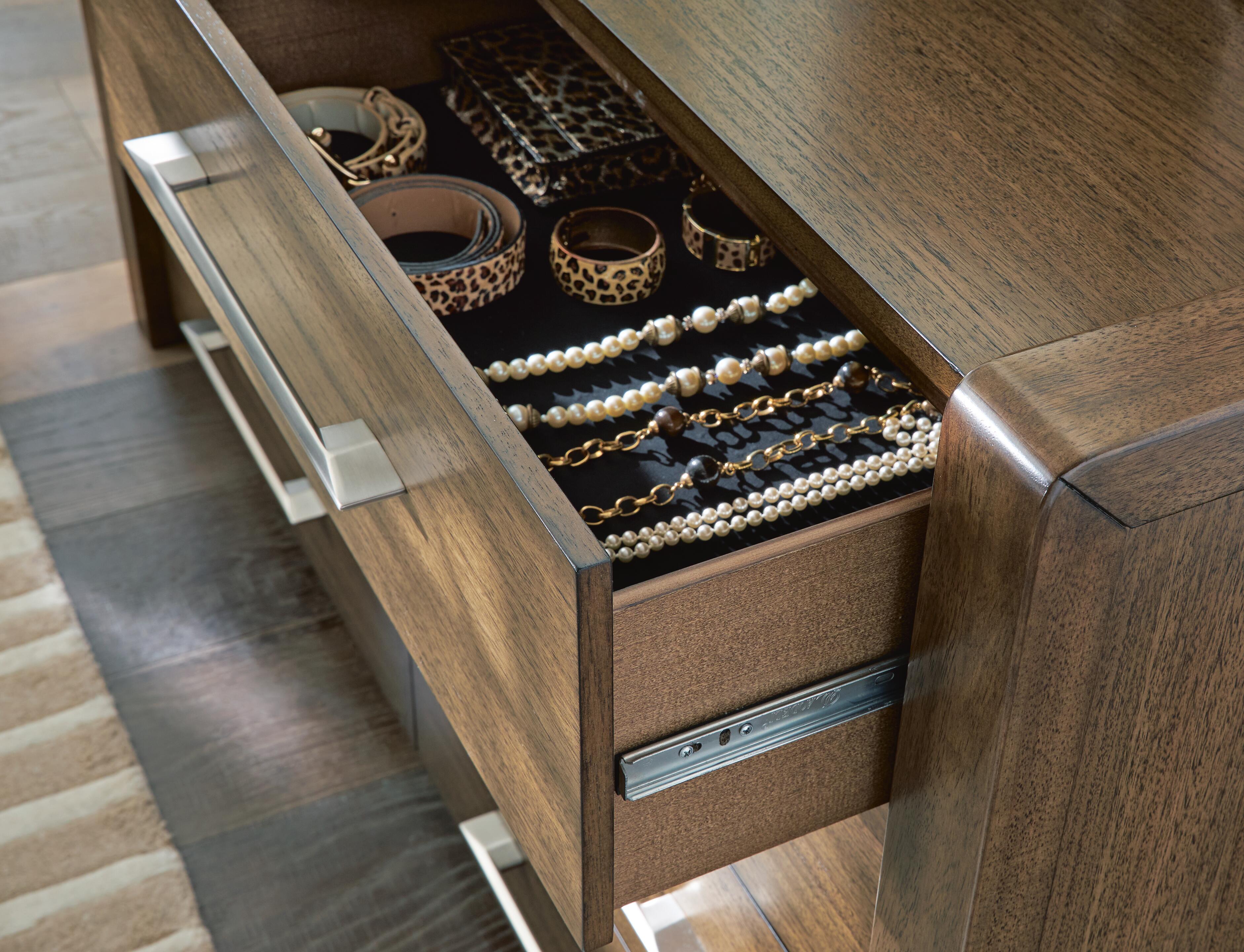 Marxmore - Dresser And Mirror - Brown