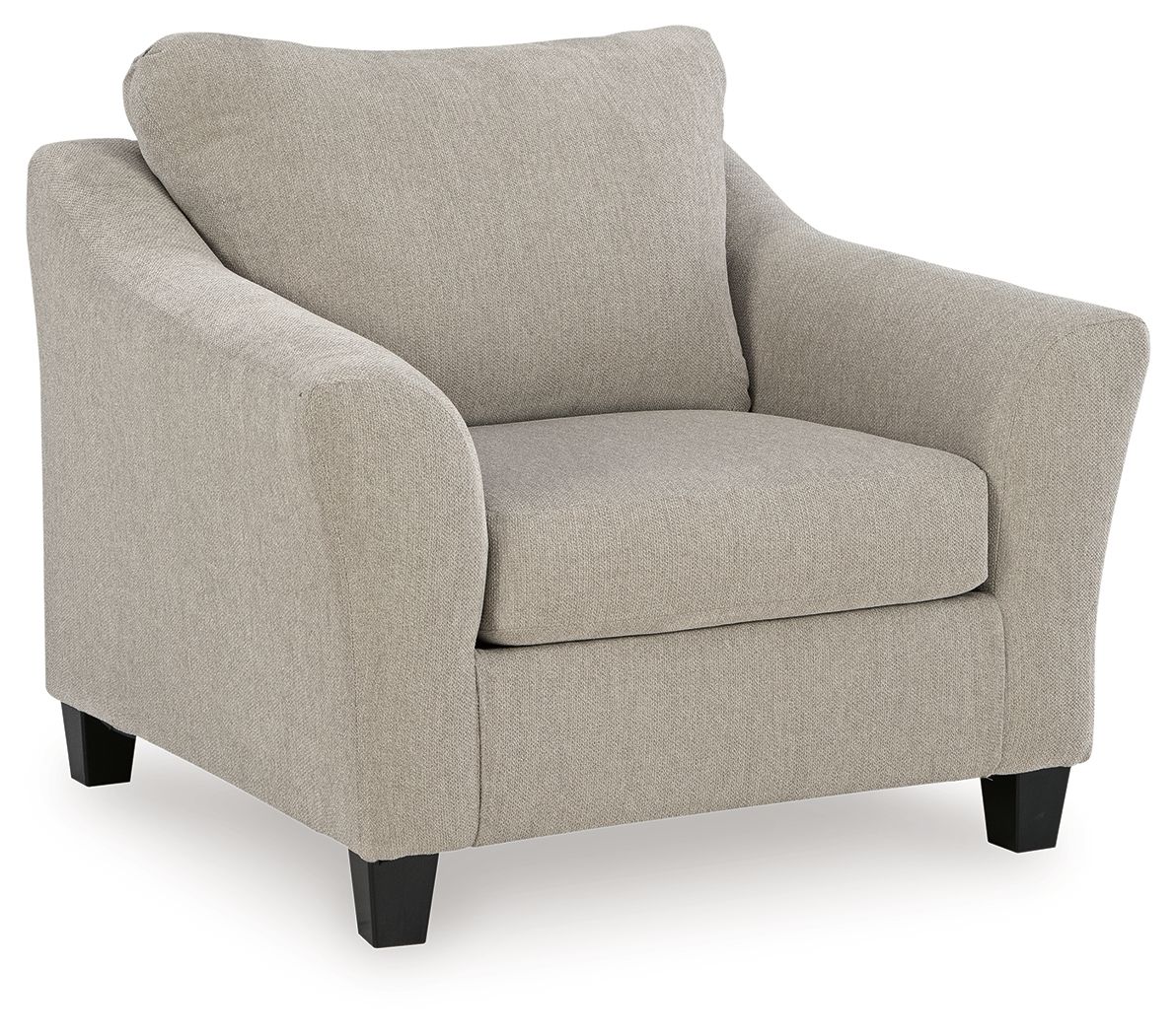Ashley Furniture Willarae - 2 Pc. - Chair And A Half, Ottoman - Taupe - Image 3
