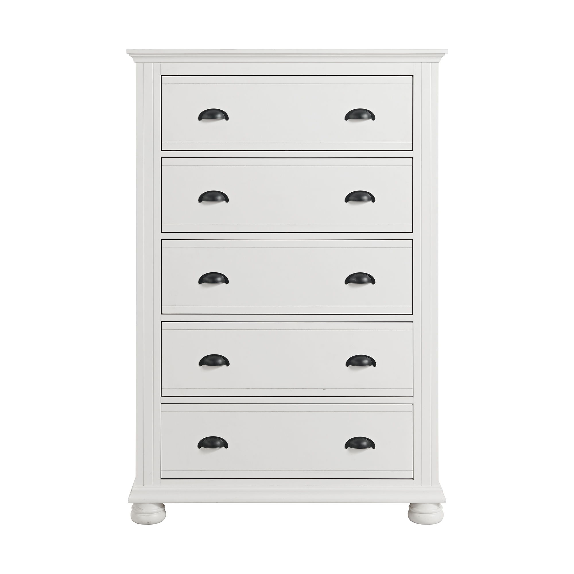 Kona - 5-Drawer Chest - White