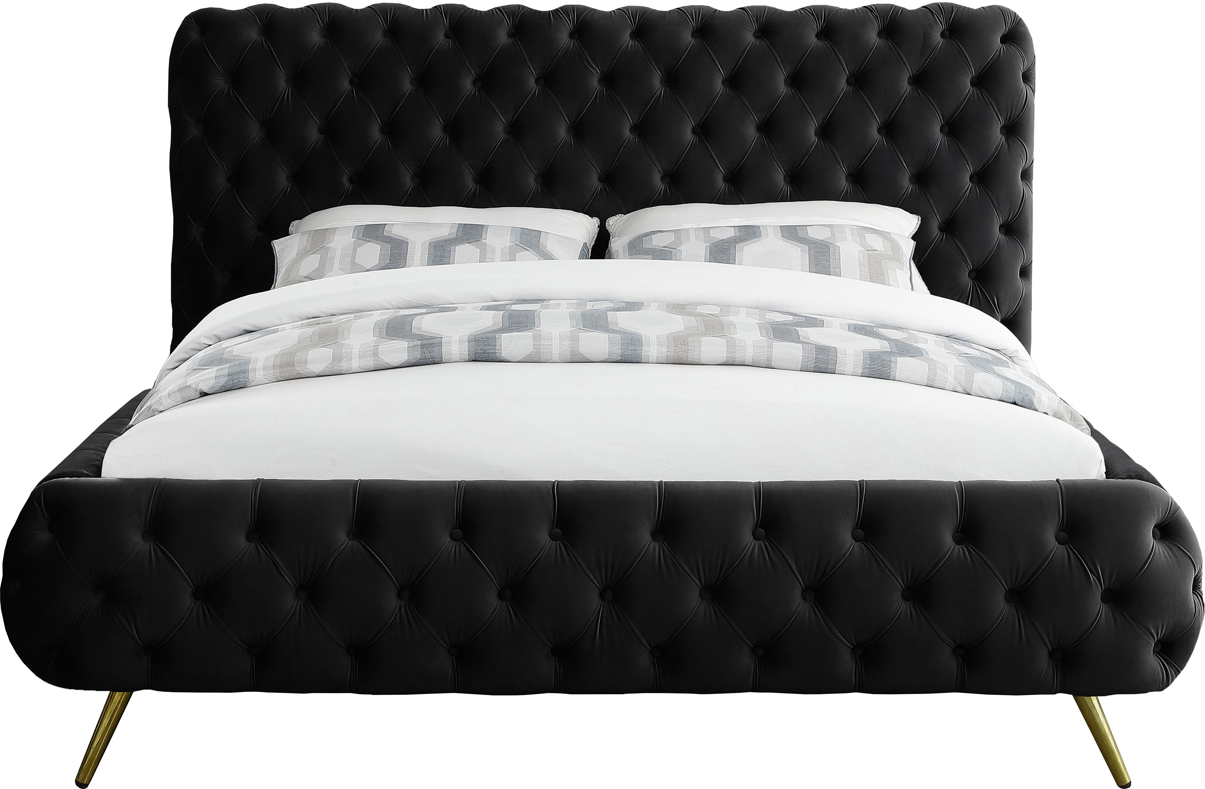 Delano - King Bed - Black