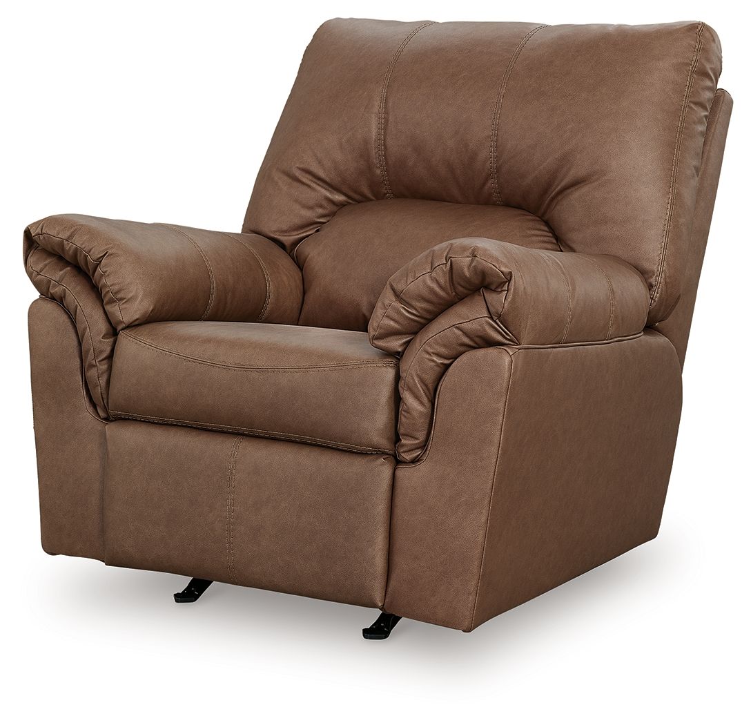 Ashley Furniture WillowBend - Rocker Recliner - Caramel - Image 4