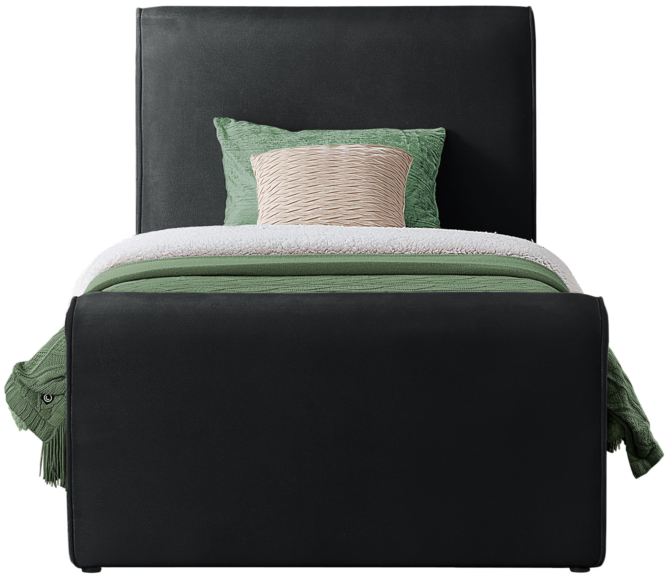 Sloan - Twin Bed - Black
