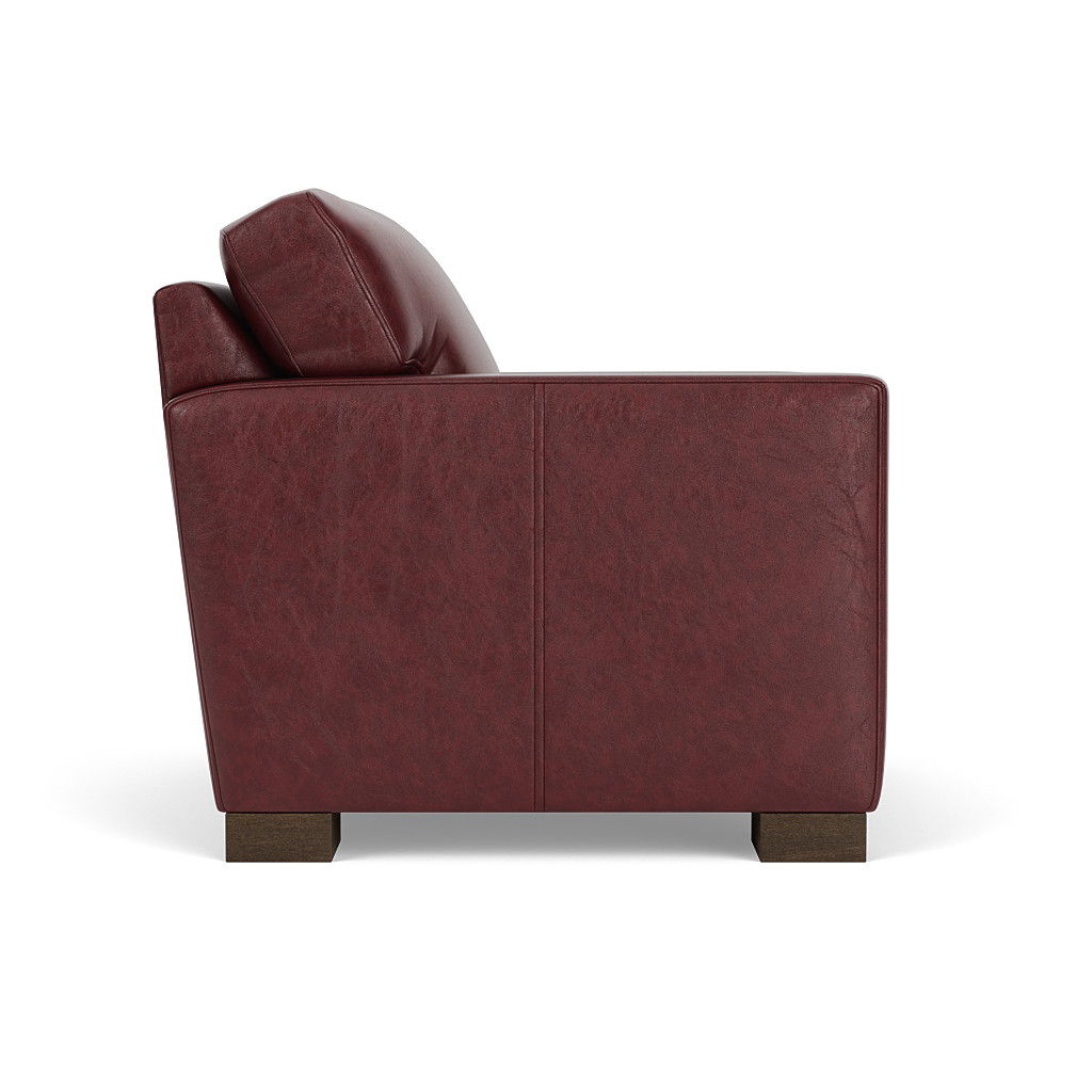 Bryant - Leather Fabric Chair, red, view 6