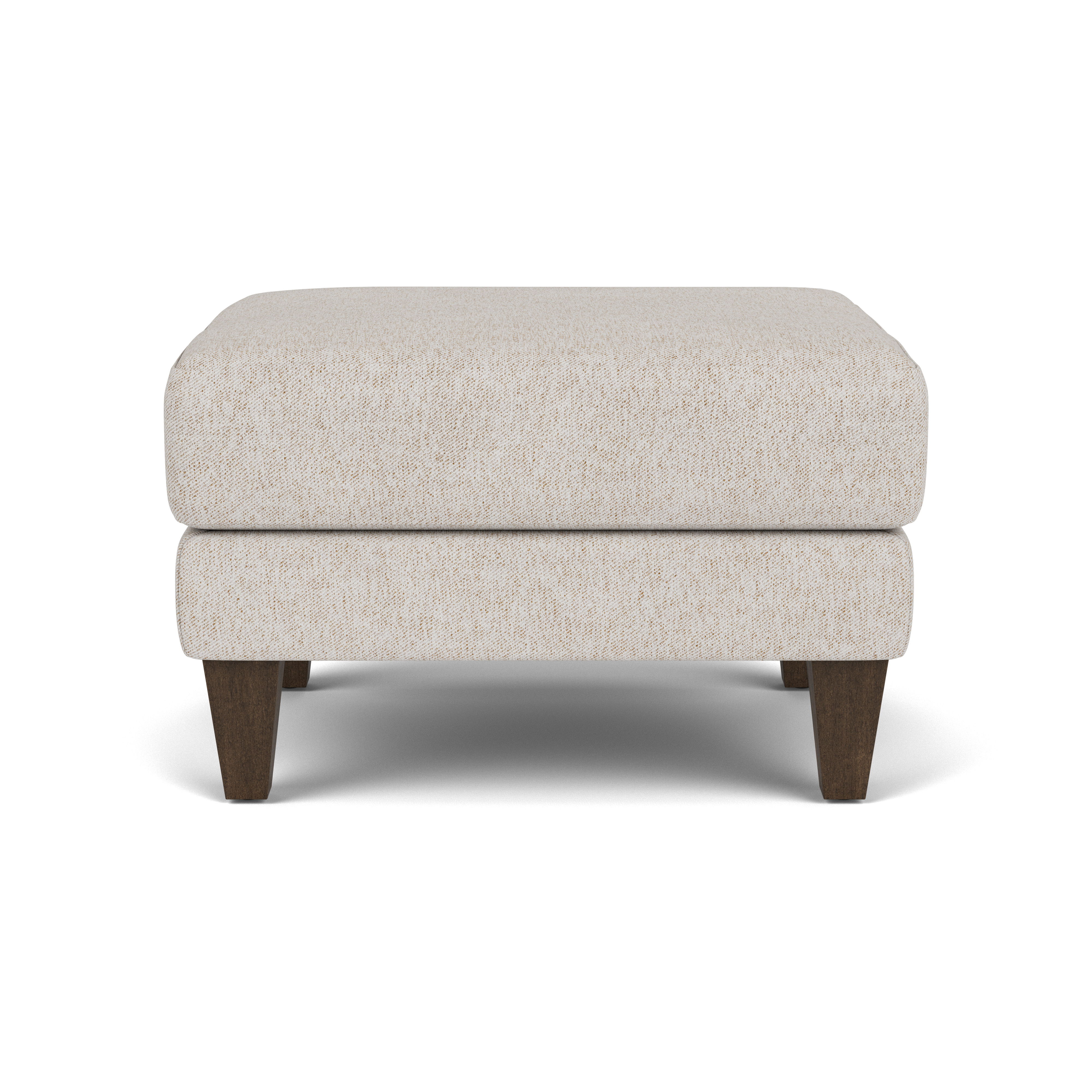 Bond - Fabric Ottoman, dark brown, view 5