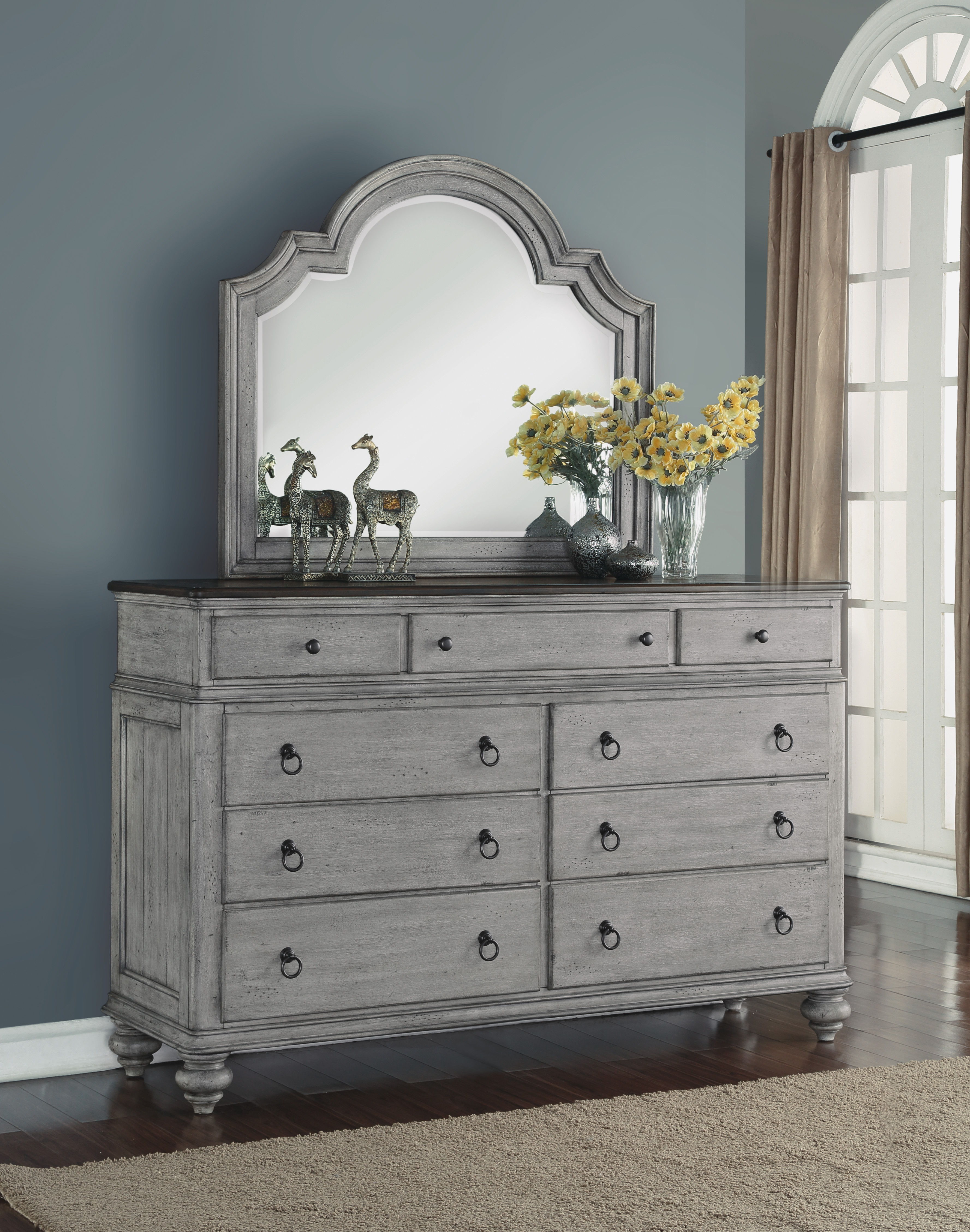 Plymouth - Dresser - Gray, gray