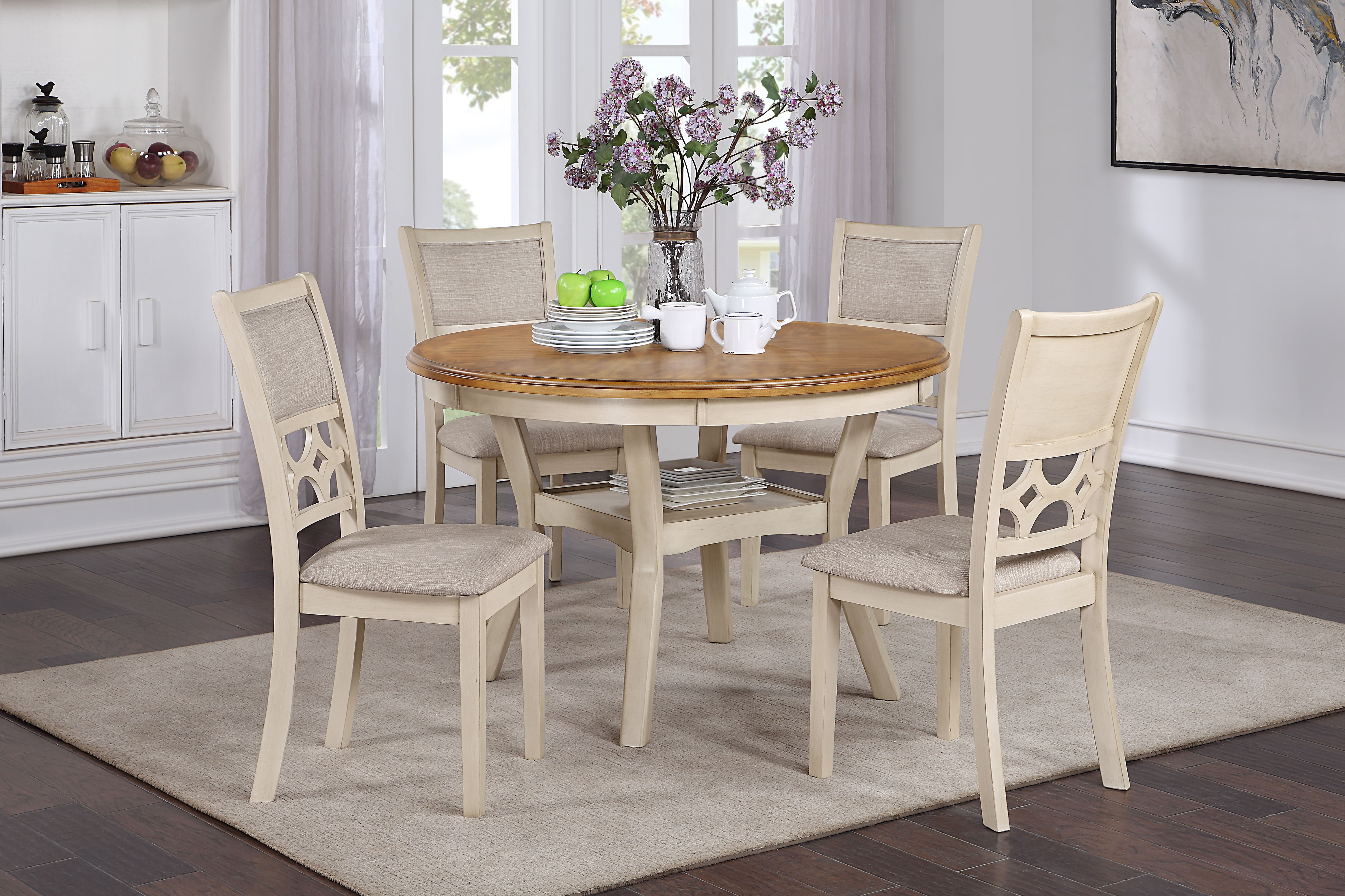 Mitchell - 5 Piece Dining Set - Cherry