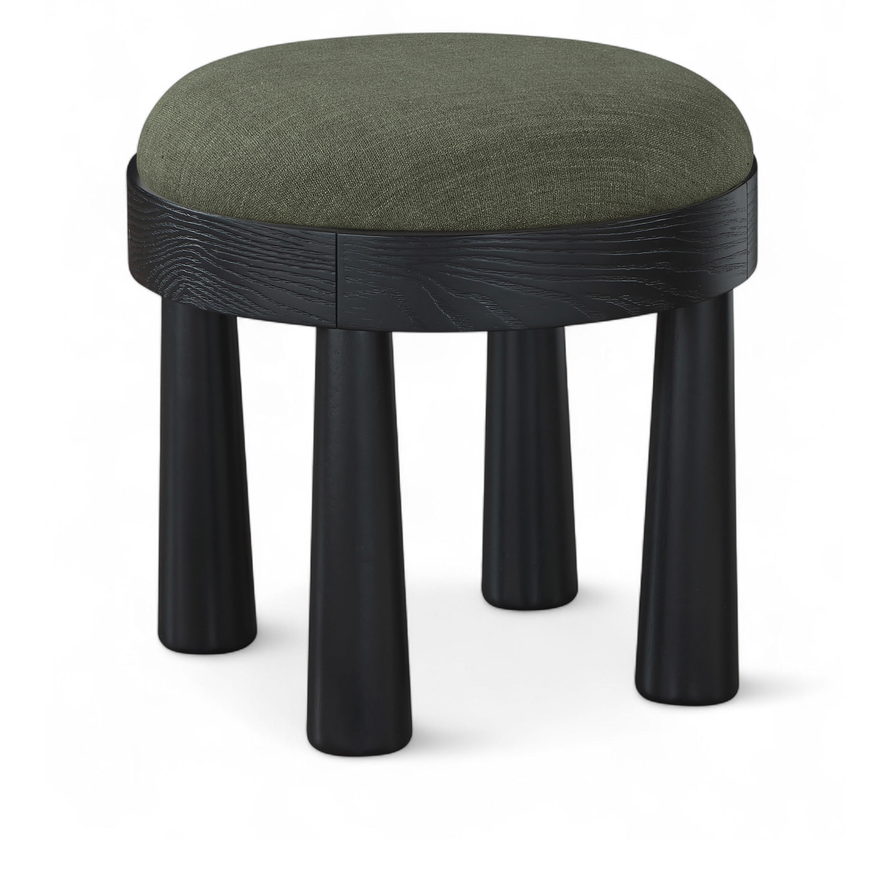 Larea - Upholstered Ottoman - Olive