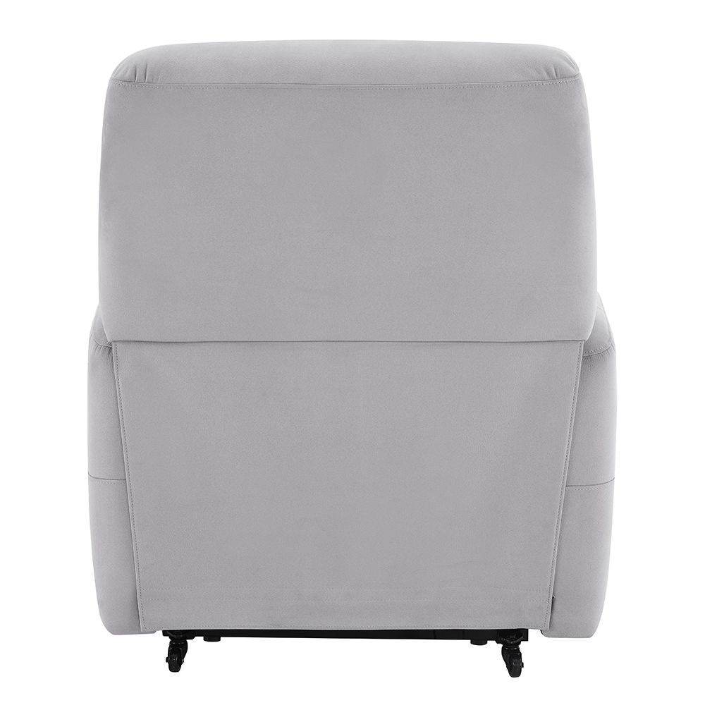 Freddie - Power Motion Recliner With Lift - Gray, light gray, view 5