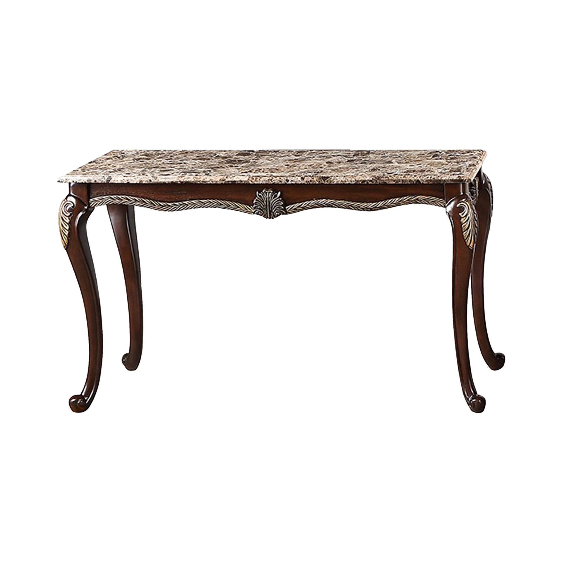 Maximus - Marble Console Table - Brown