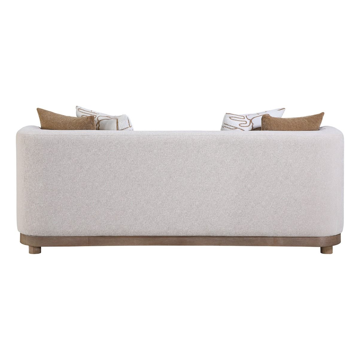 Duncan - Sofa With 4 Pillows - Beige, white, view 5