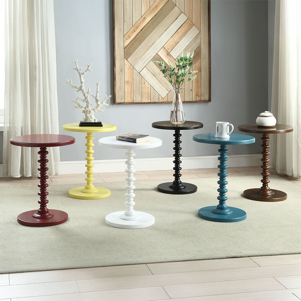 Acton - Accent Table - Walnut, dark brown, view 6