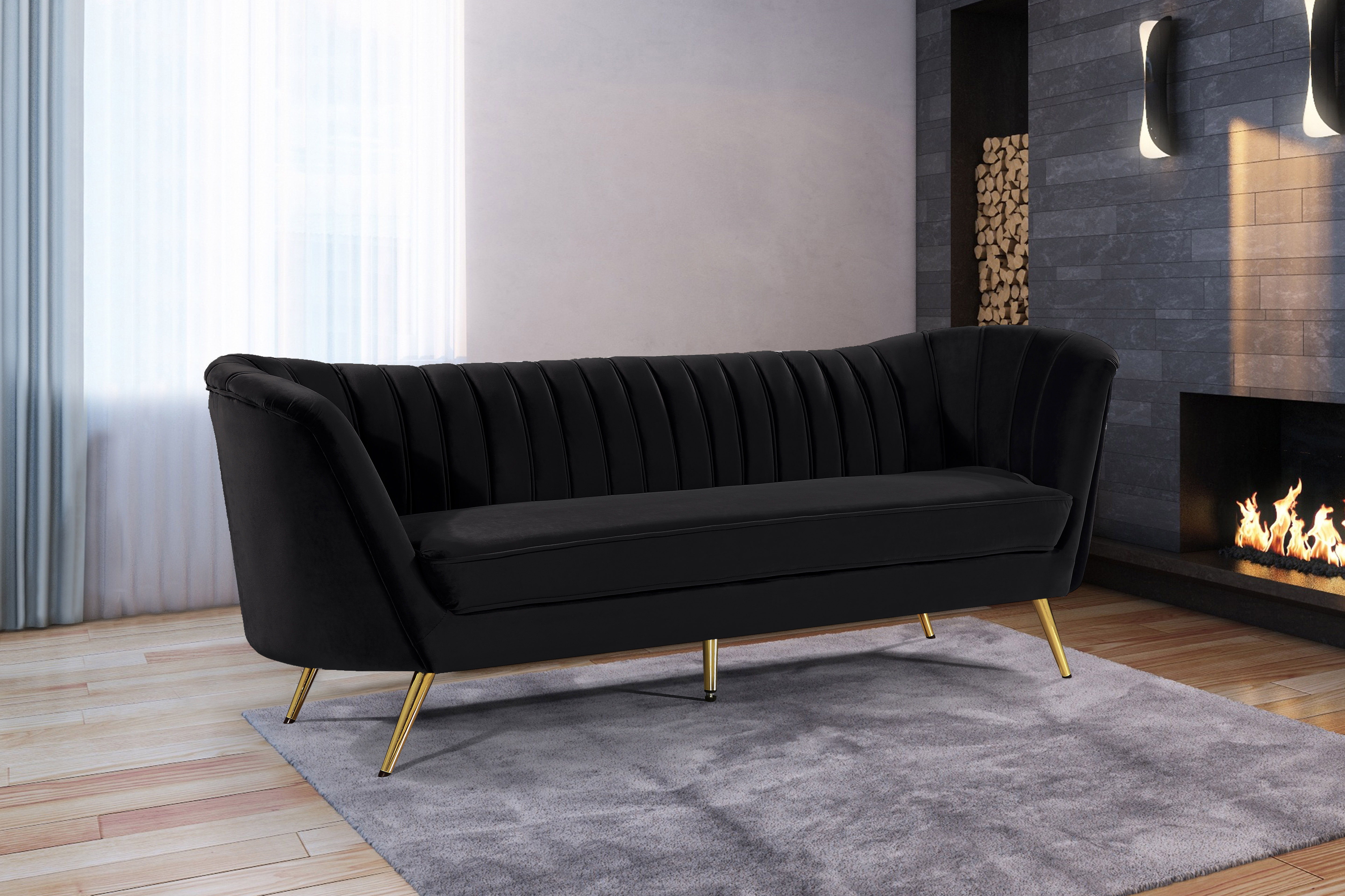Margo - Sofa - Black