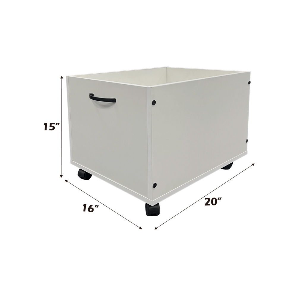 Aurea - 2 Toy Boxes - White, dark brown, view 2