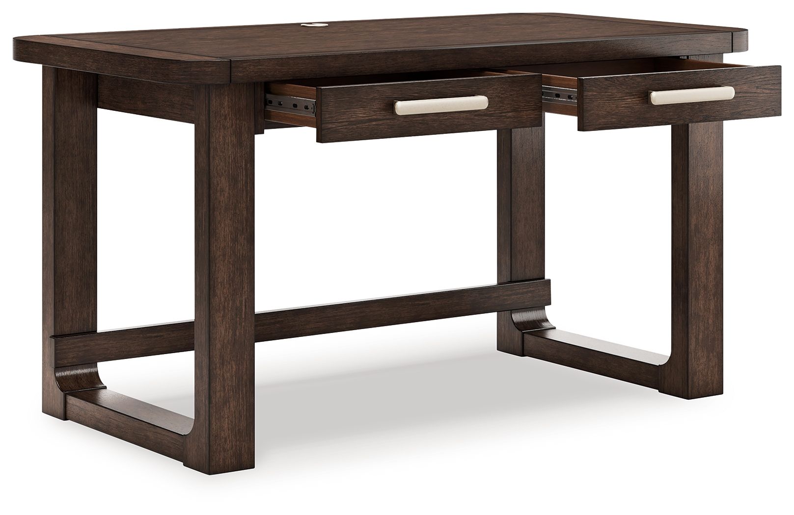 Ashley Furniture Breckington - Home Office Desk - Dark Brown - Image 3