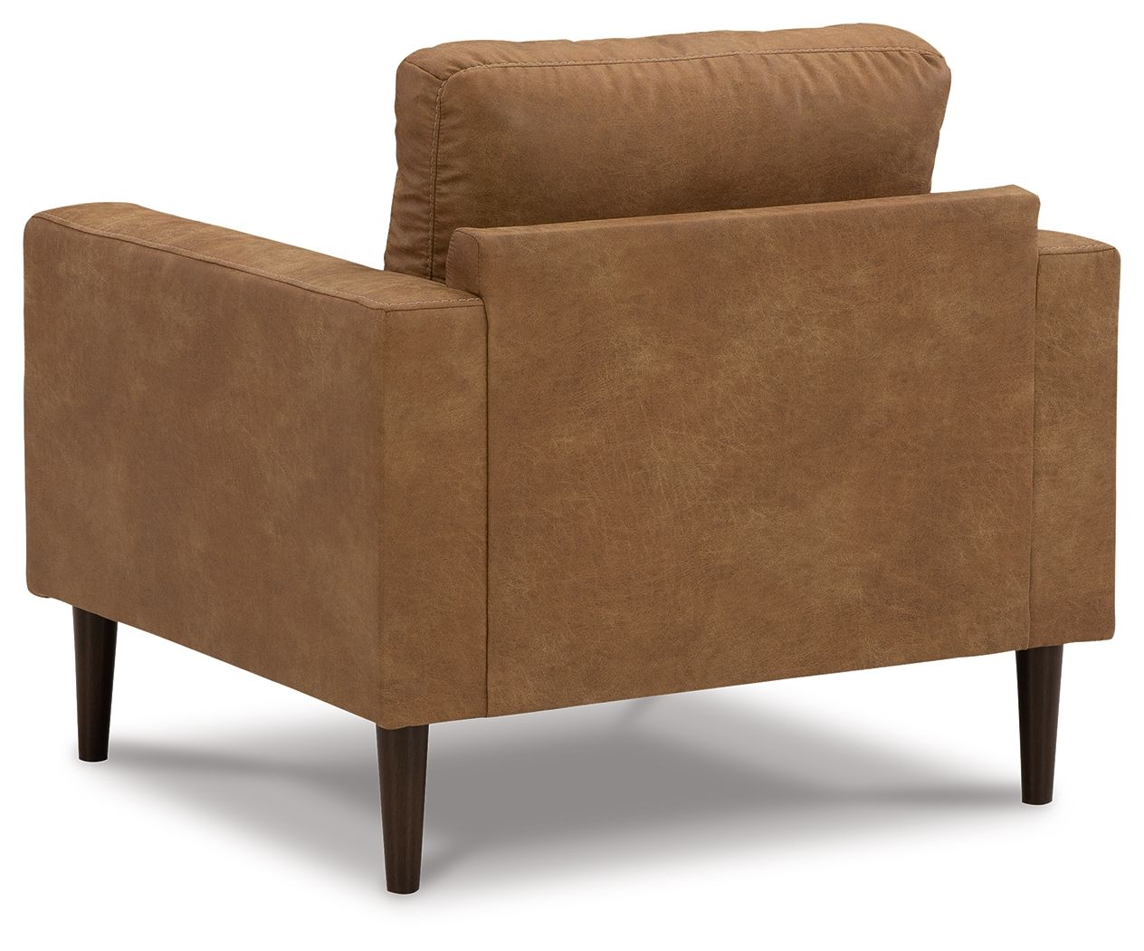 Ashley Furniture Telora - 2 Pc. - Chair, Ottoman - Caramel - Image 5