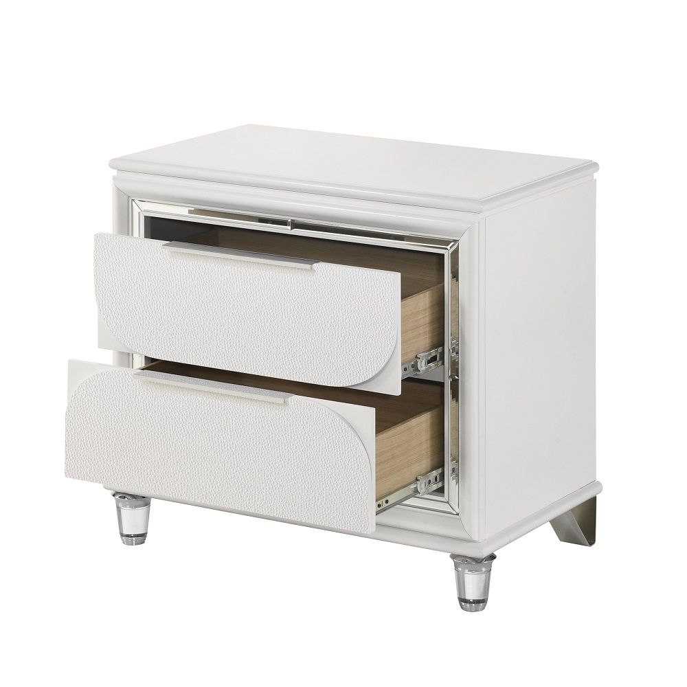 Tarian - Nightstand - Pearl White, white, view 5