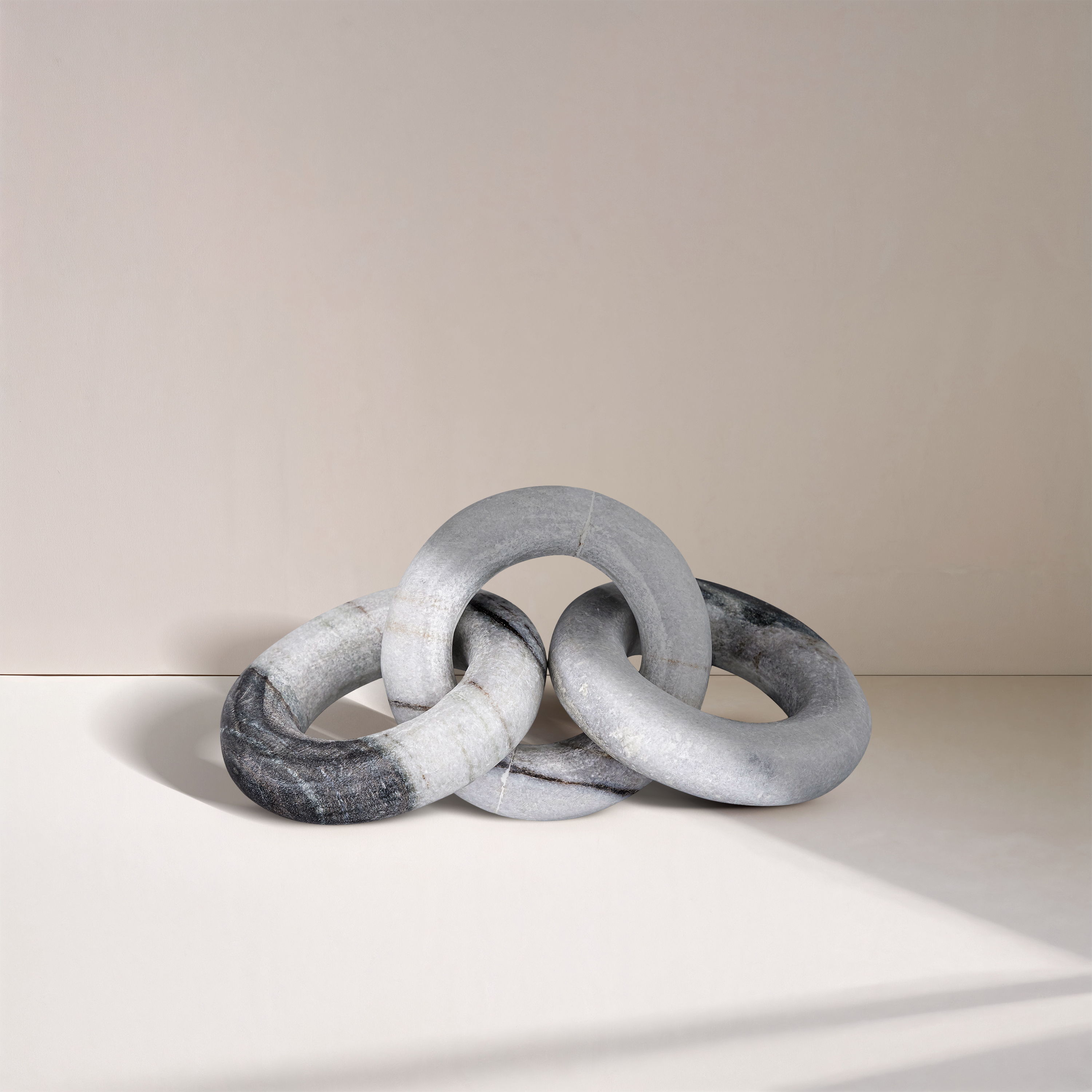 Rings - Marble Decorative Chain Links - Panda