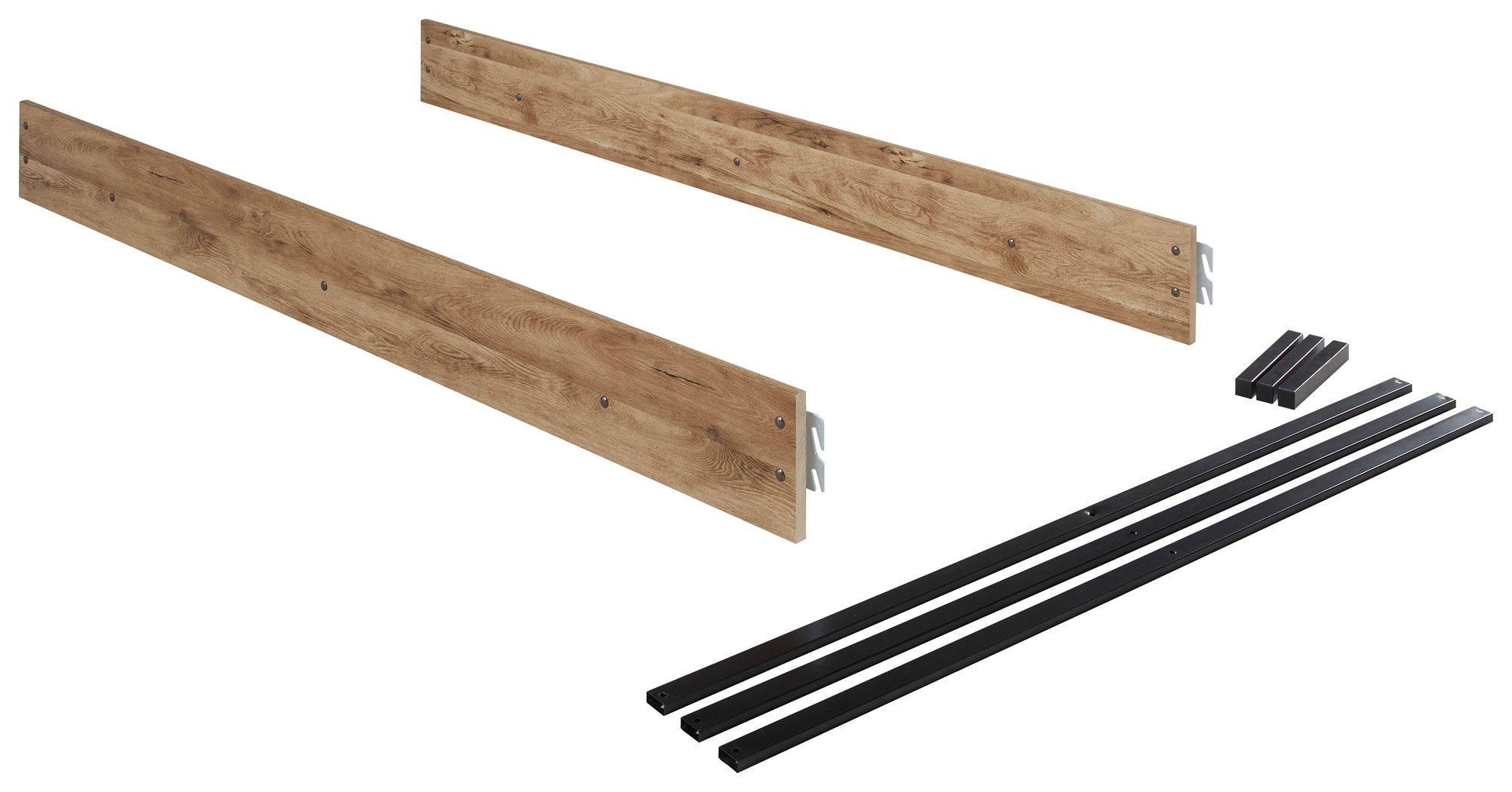 Hyanna – Twin/Full Platform Rails – Tan
