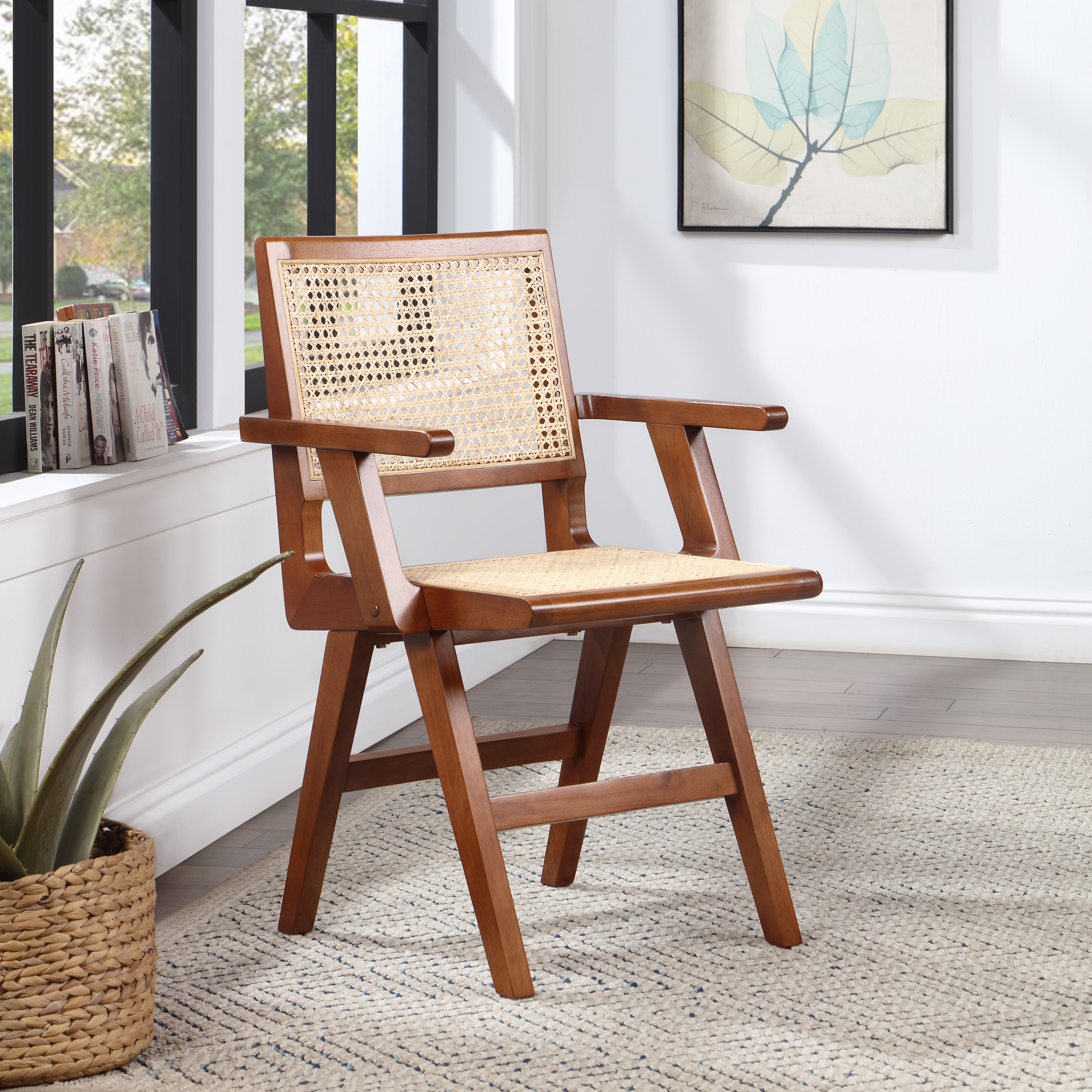 Preston - Dining Arm Chair (Set of 2) - Walnut