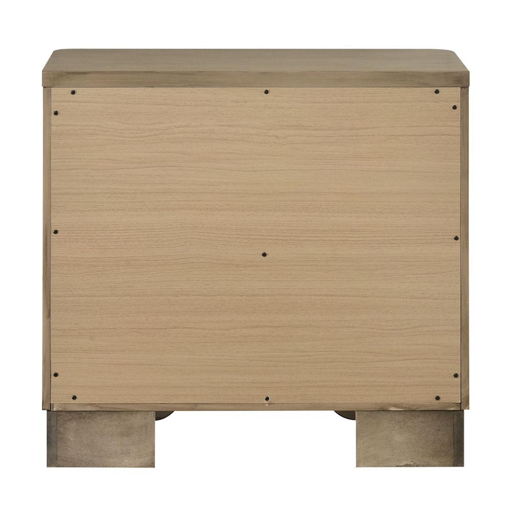 Lakkari - Nightstand - Antique Oak, light brown, view 3