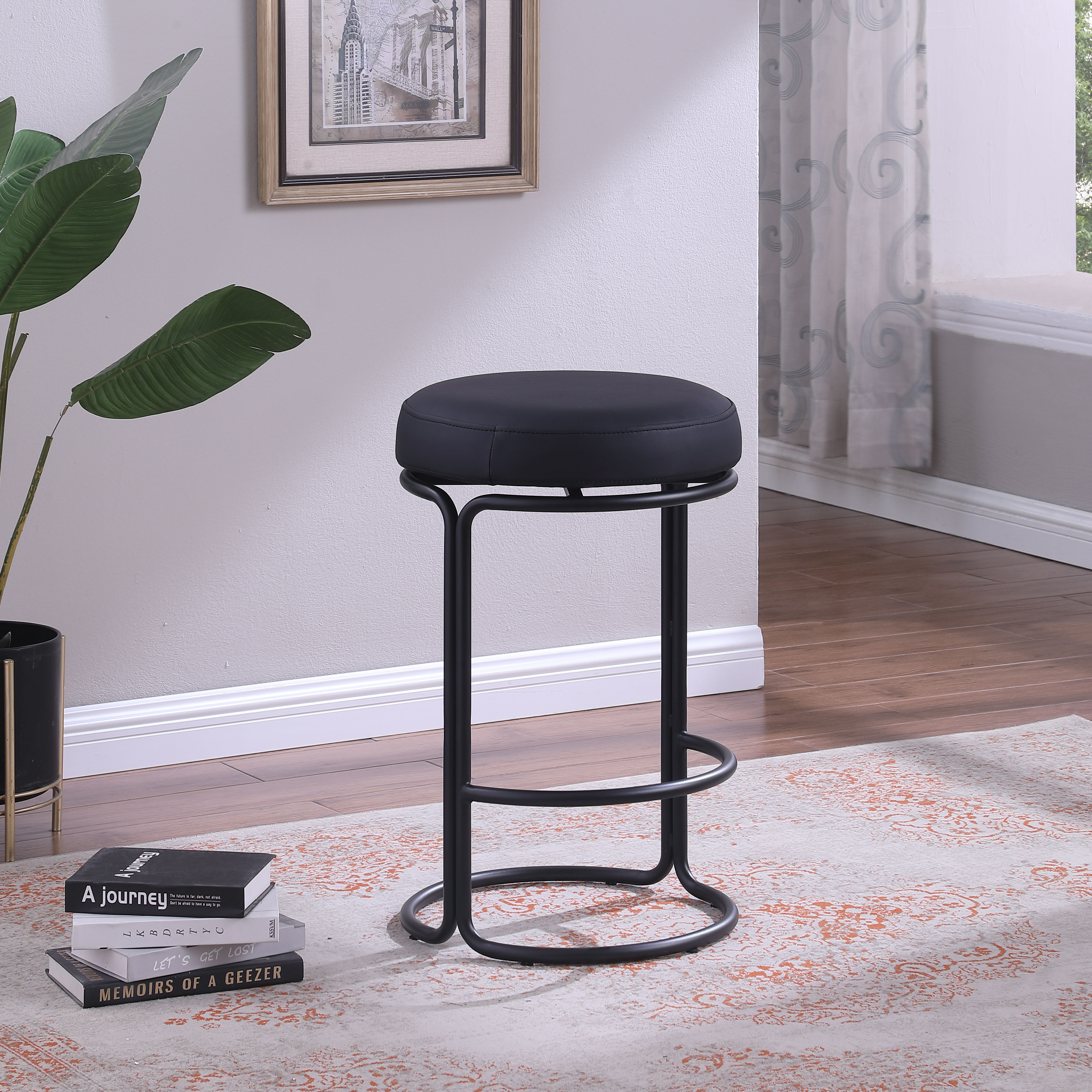 Madison - Counter Stool (Set of 2) - Black