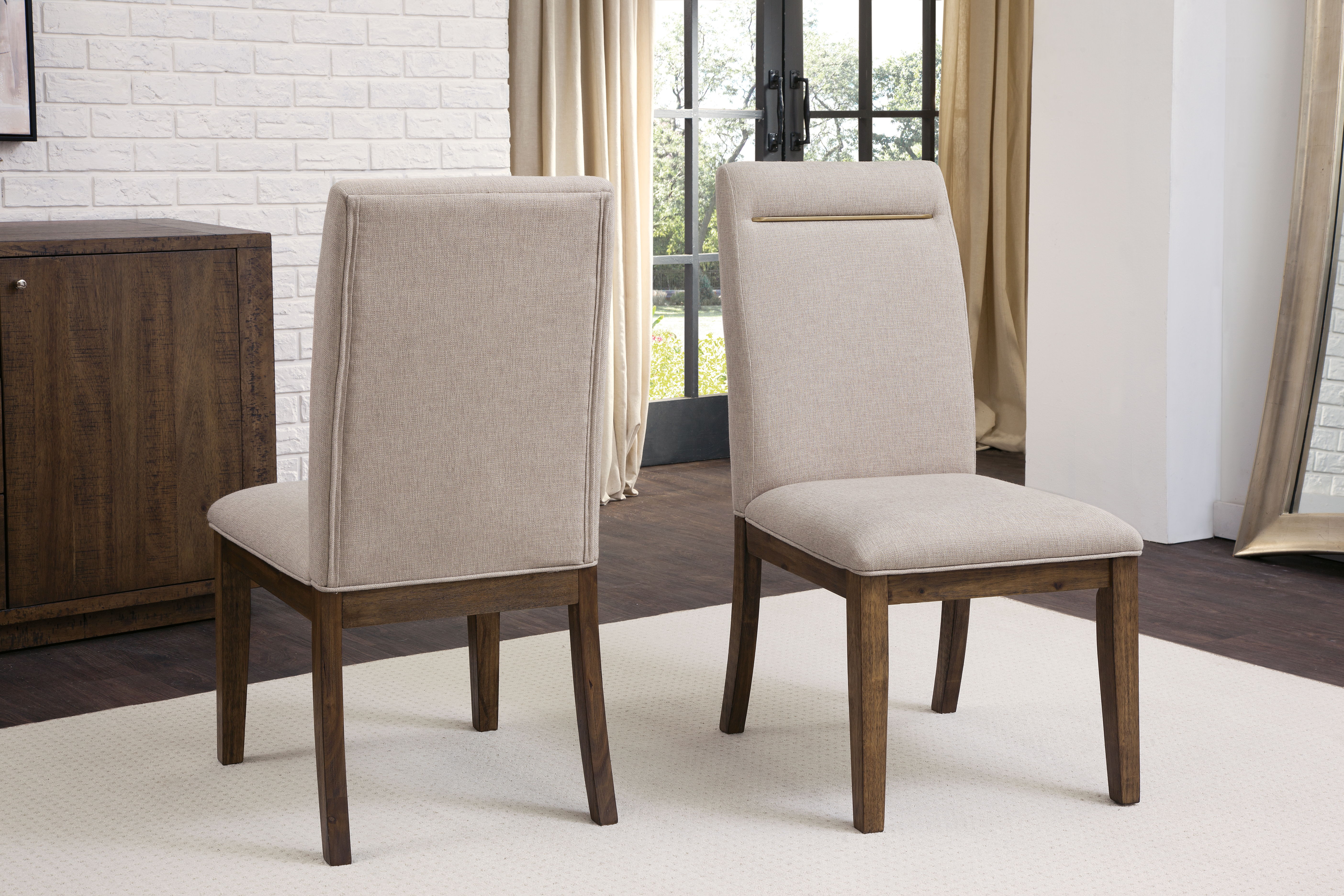 Garland - Side Chair - Dark Brown