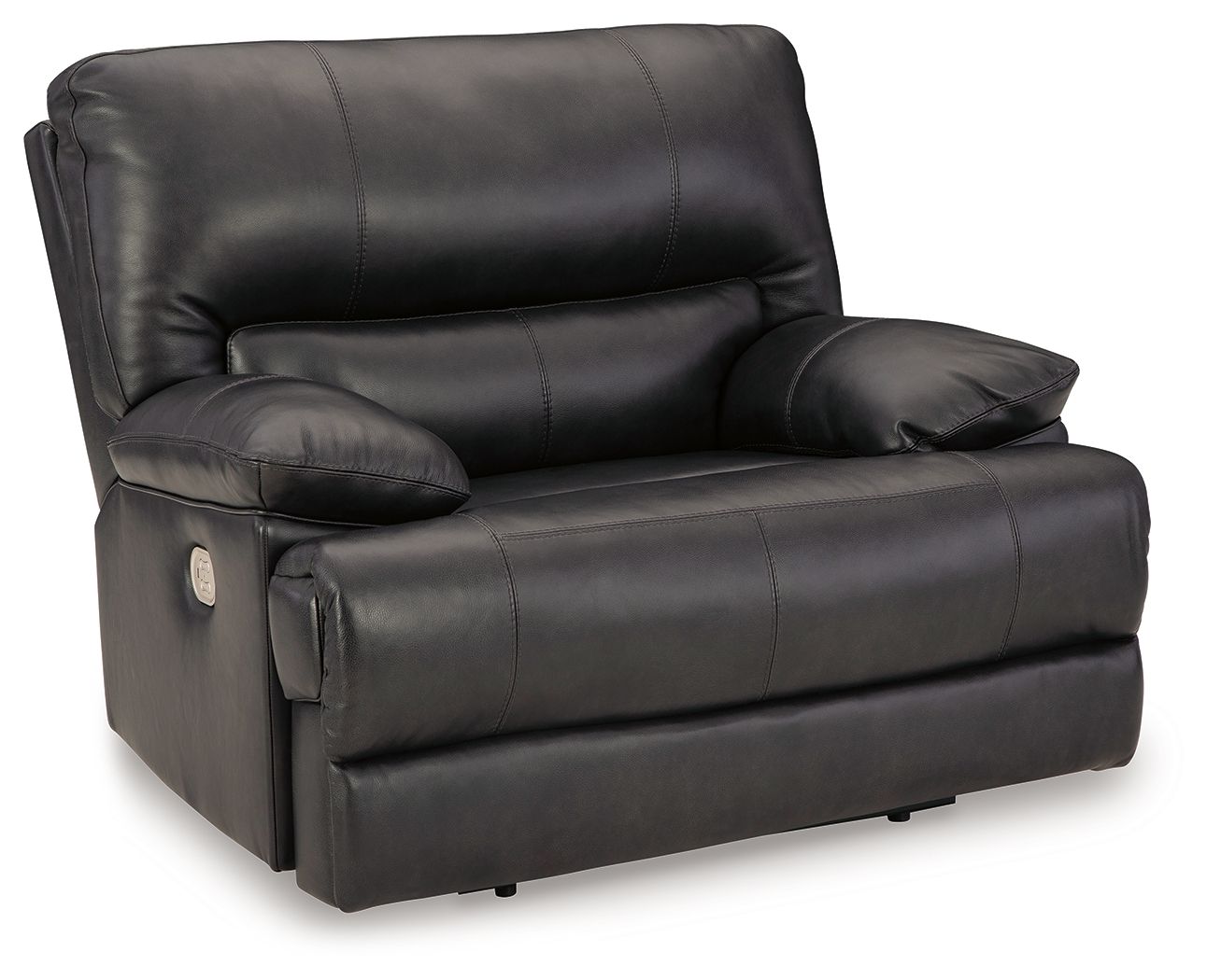 Ashley Furniture Mountainous - 3 Pc. - Power Reclining Sofa, Power Loveseat, Power Recliner - Eclipse - Image 13