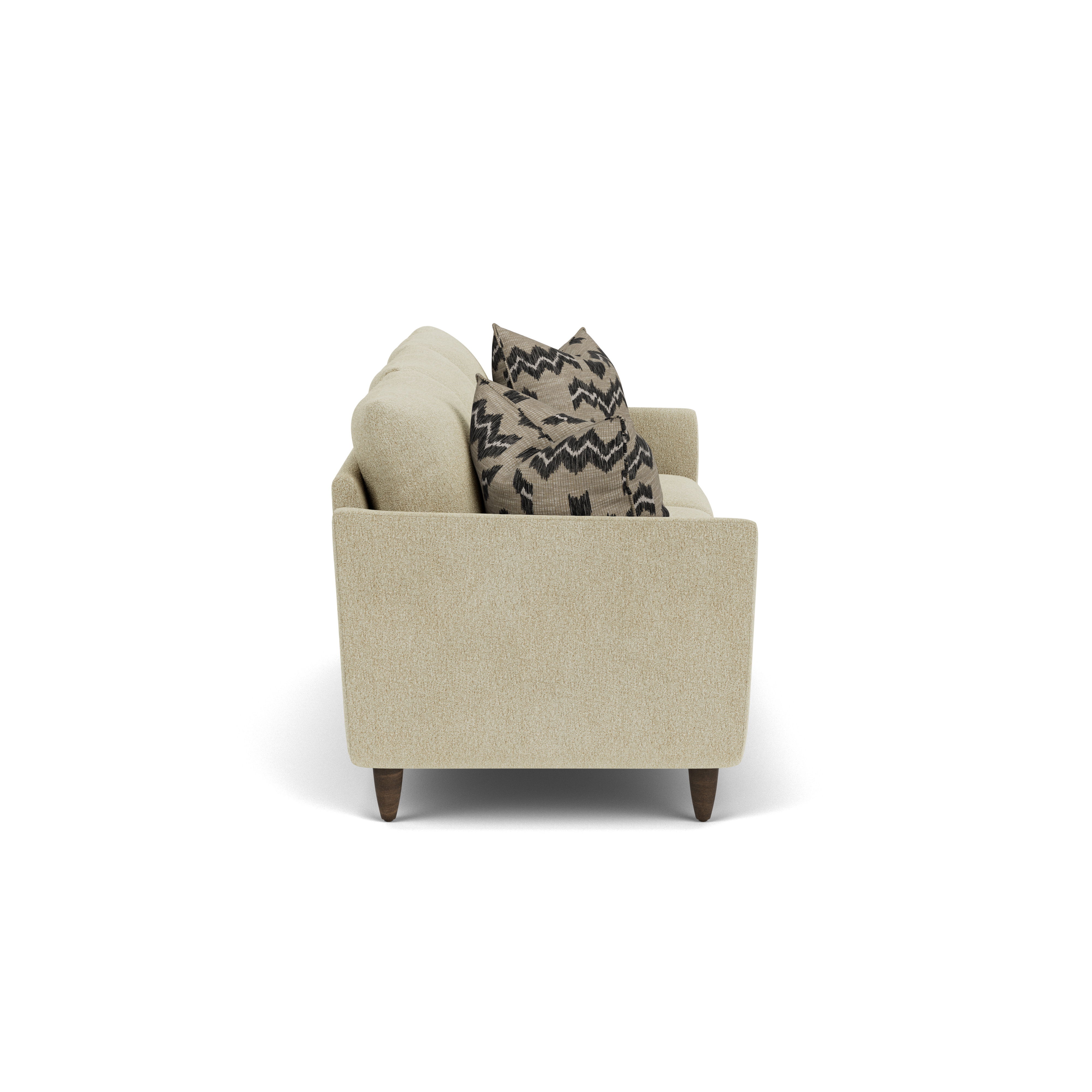 Mia - Fabric Sofa, beige, view 6
