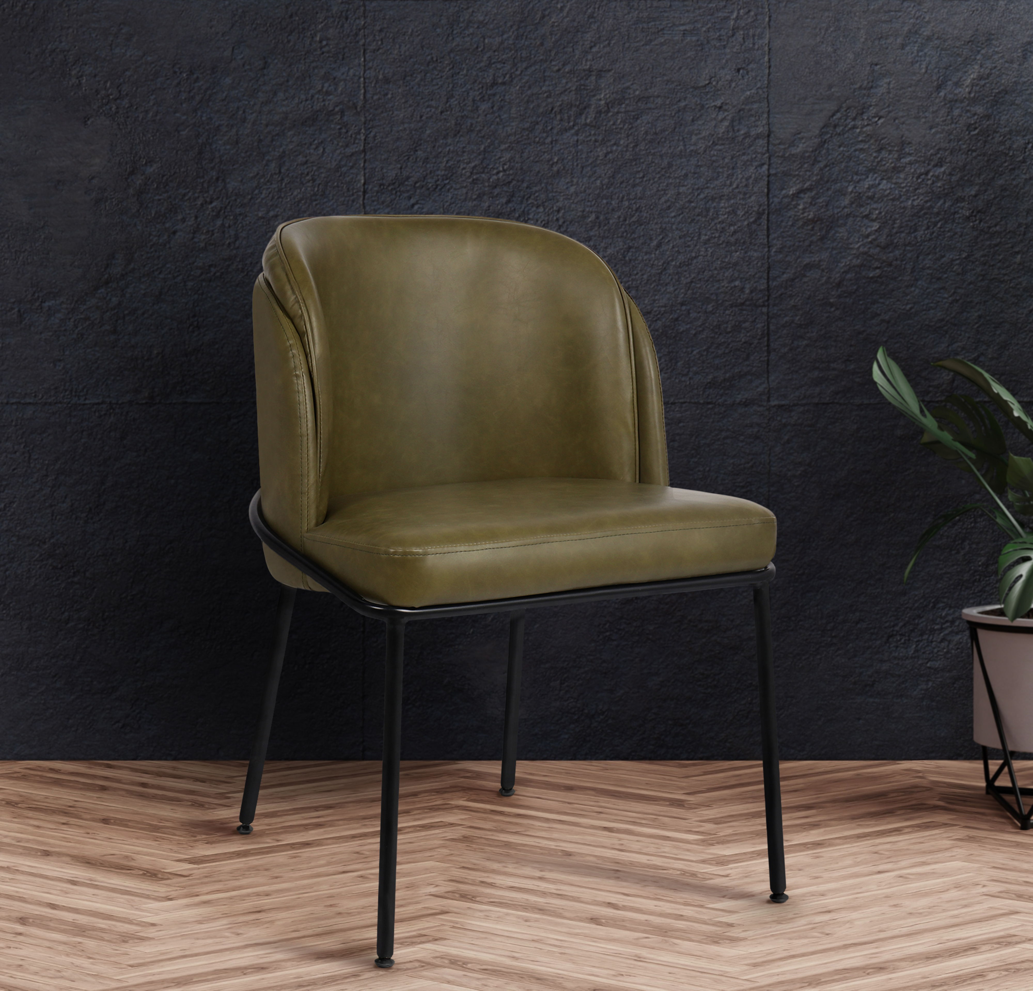 Jagger - Dining Chair (Set of 2) - Olive