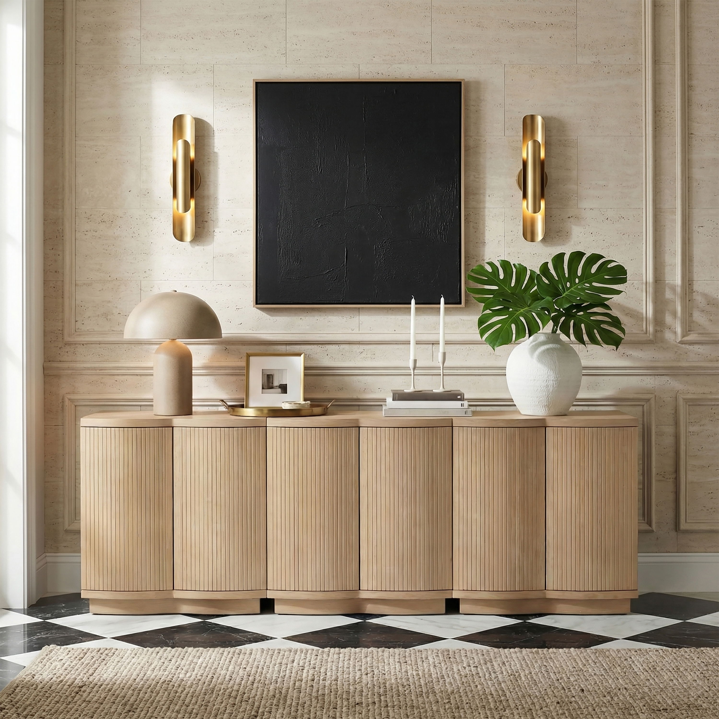 Aveline - 3 Piece Sideboard / Buffet - Natural