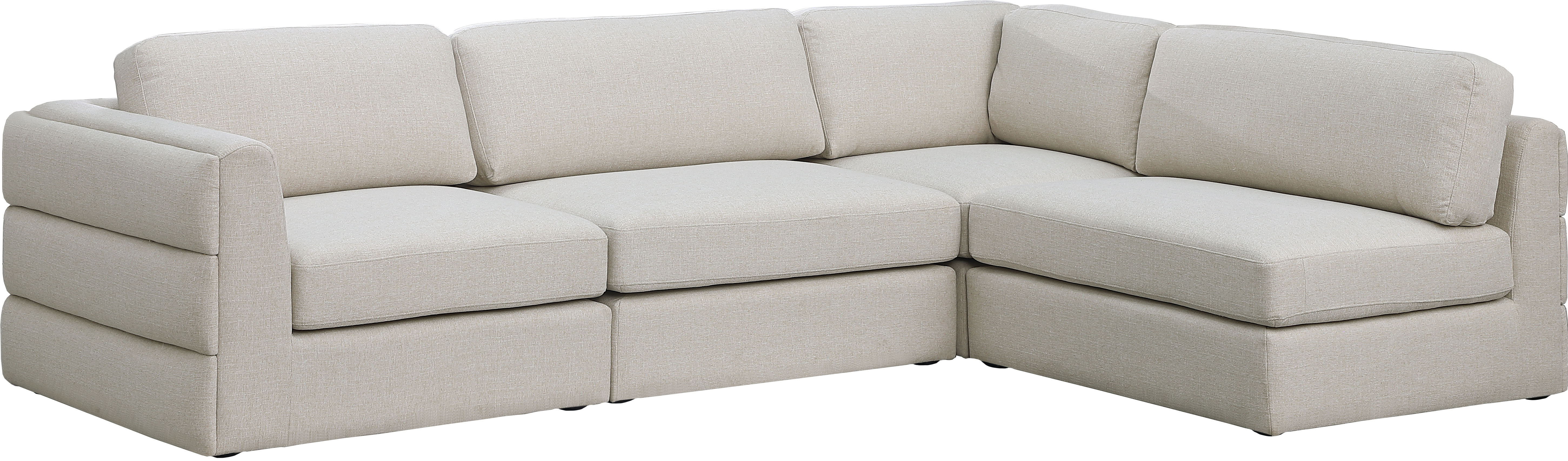 Beckham - 4 Piece Modular Sectional - Beige