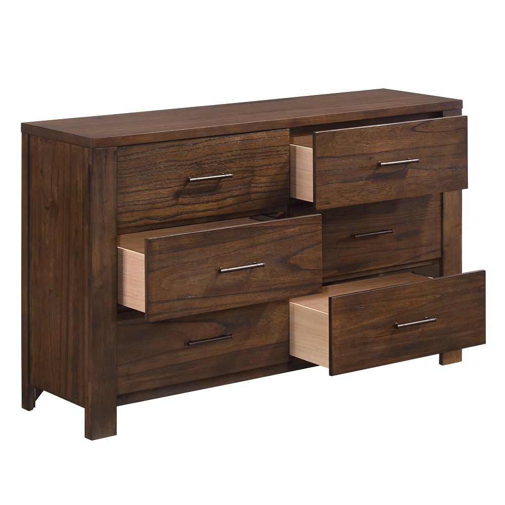 Merrilee - Dresser - Oak, light brown, view 3